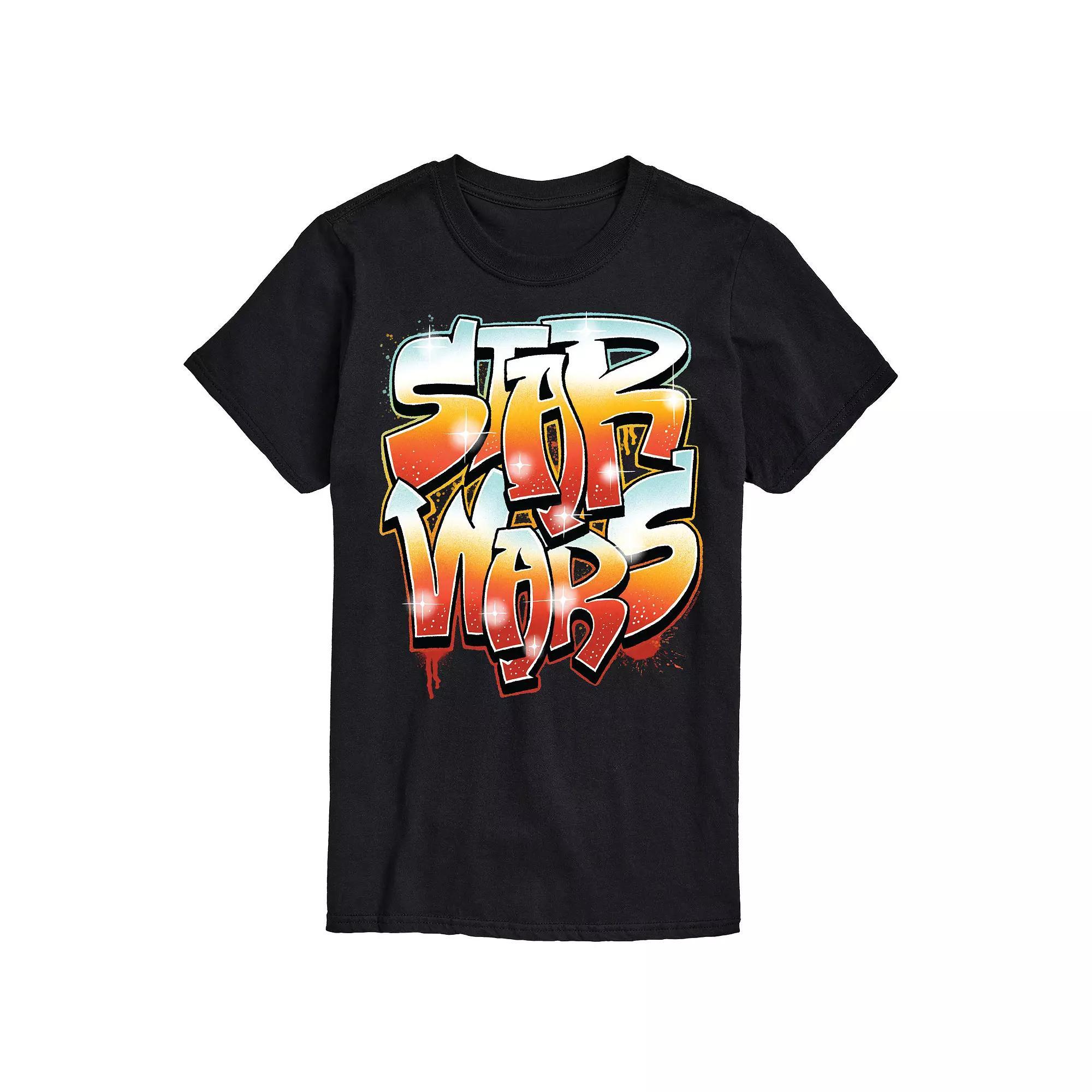 Men's Star Wars Graffiti Graphic Tee,  Product Image
