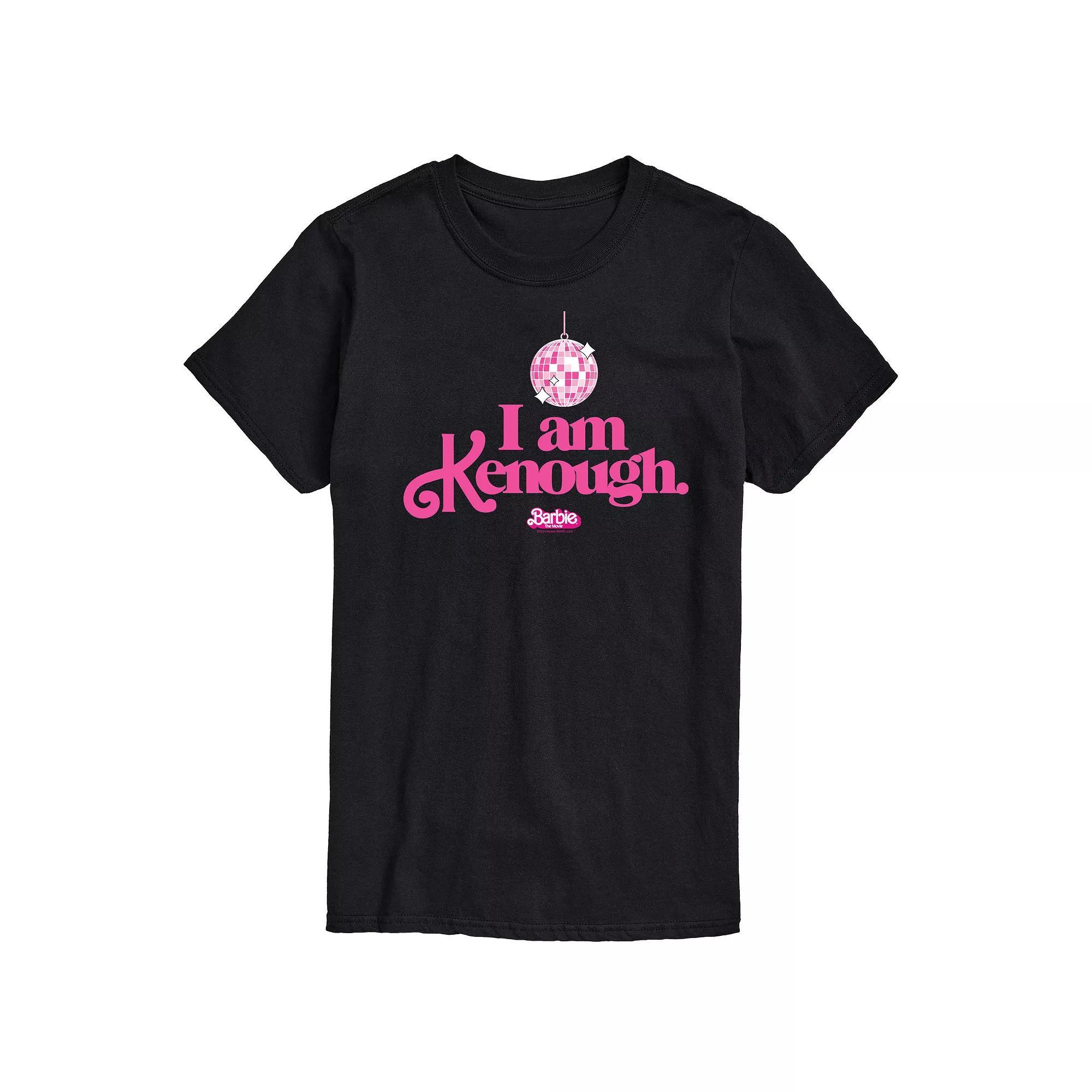 Big & Tall Barbie™ The Movie I Am Kenough DiscoBall Graphic Tee, Men's,  Product Image