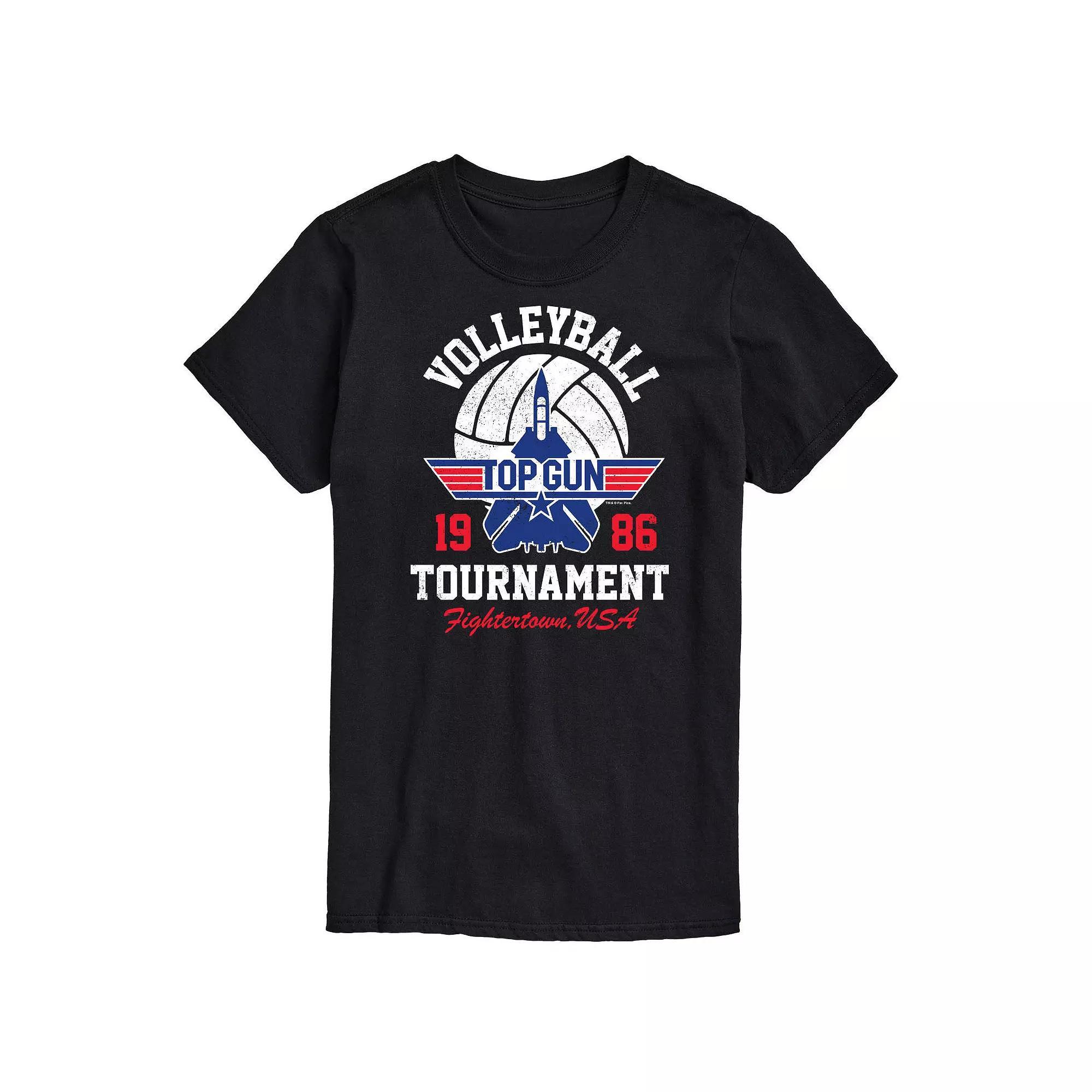 Big & Tall Top Gun Volley Tournament Tee, Men's,  Product Image
