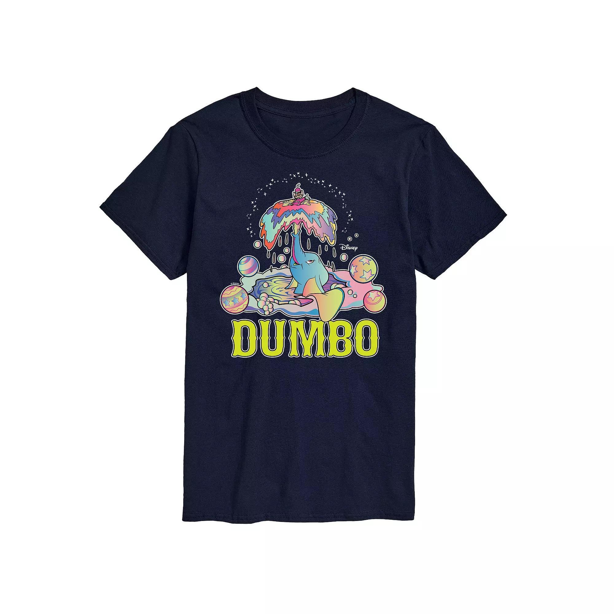 Disney's Dumbo Men's Psychedelic Graphic Tee,  Product Image