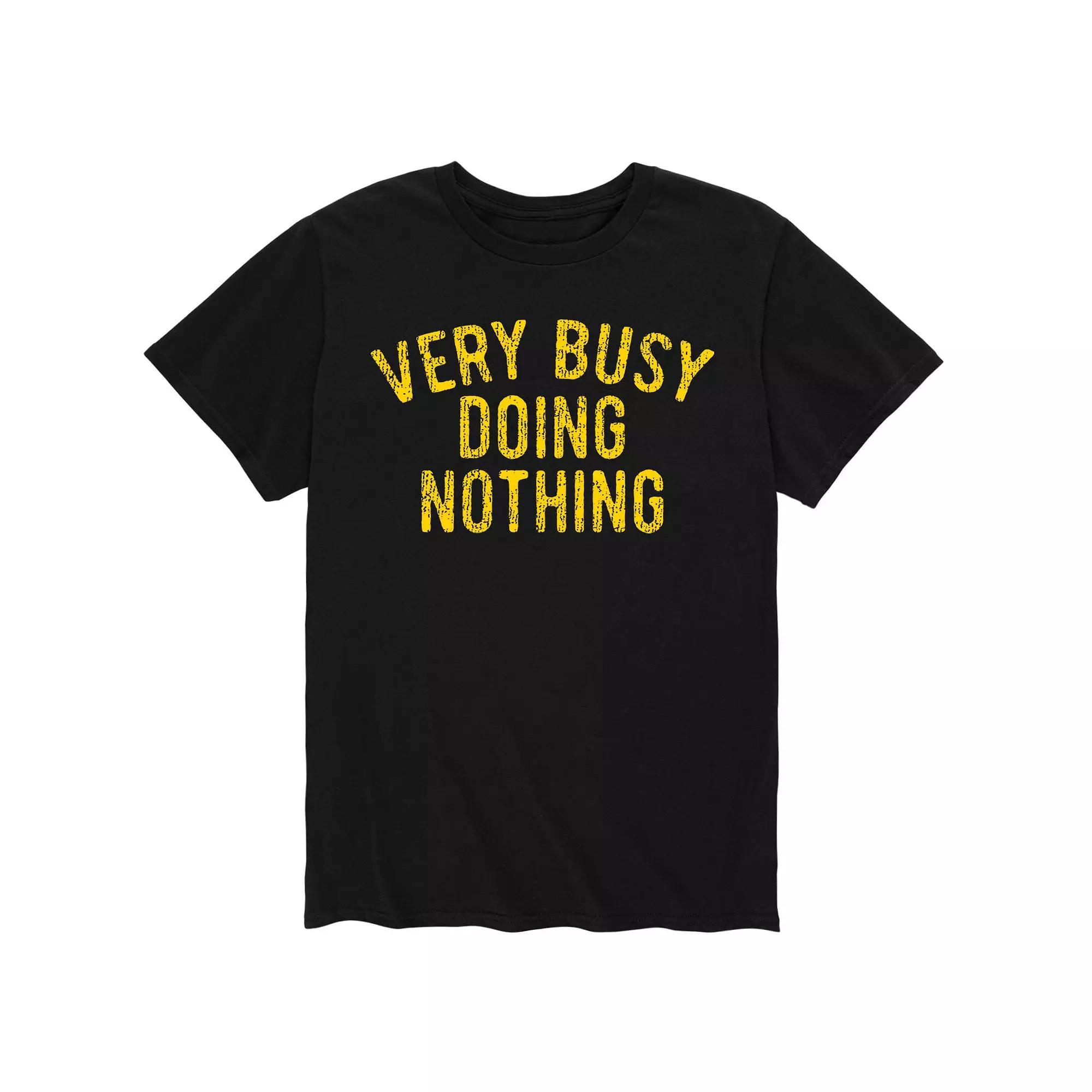Men's Very Busy Doing Nothing Tee,  Product Image