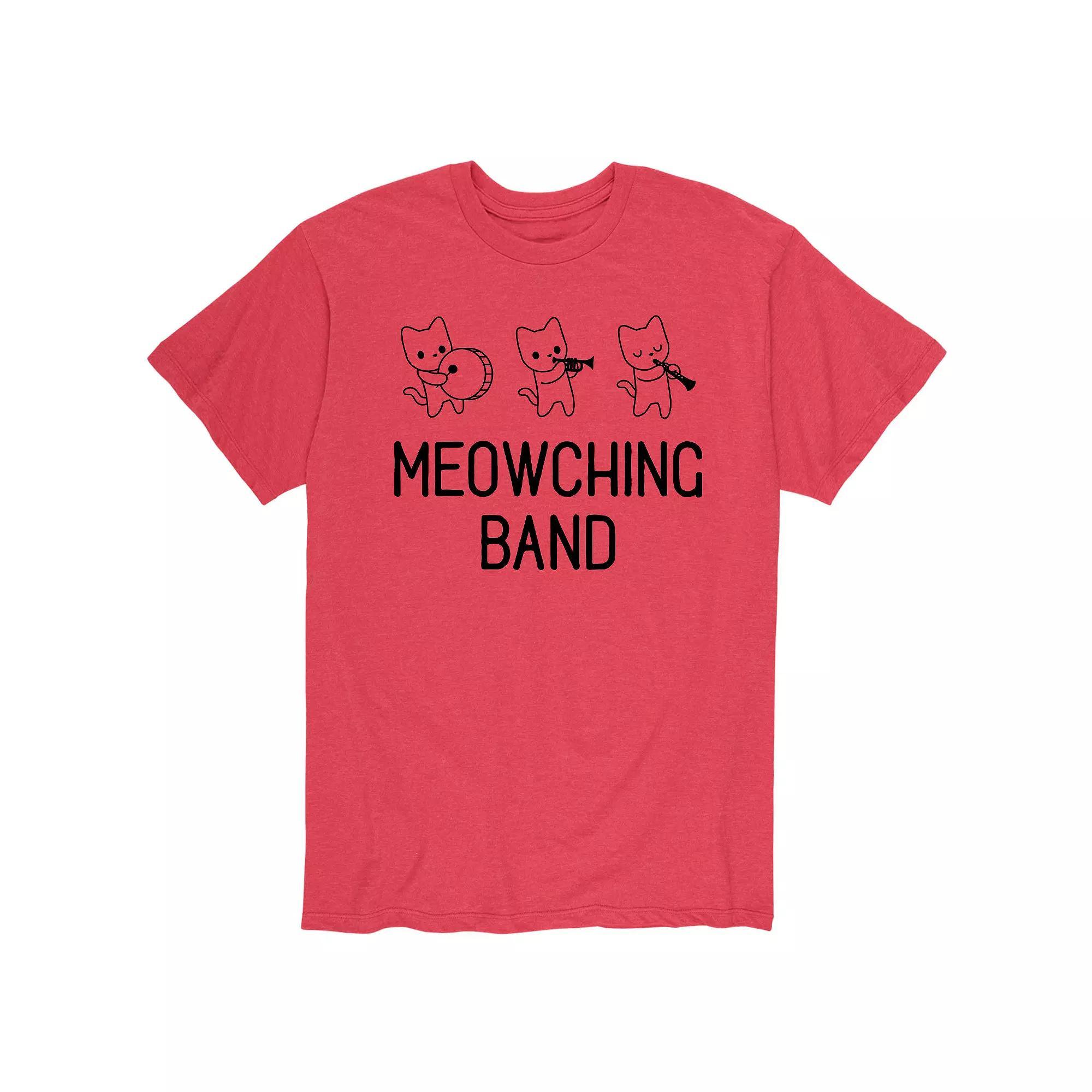 Men's Meowching Band Tee,  Product Image