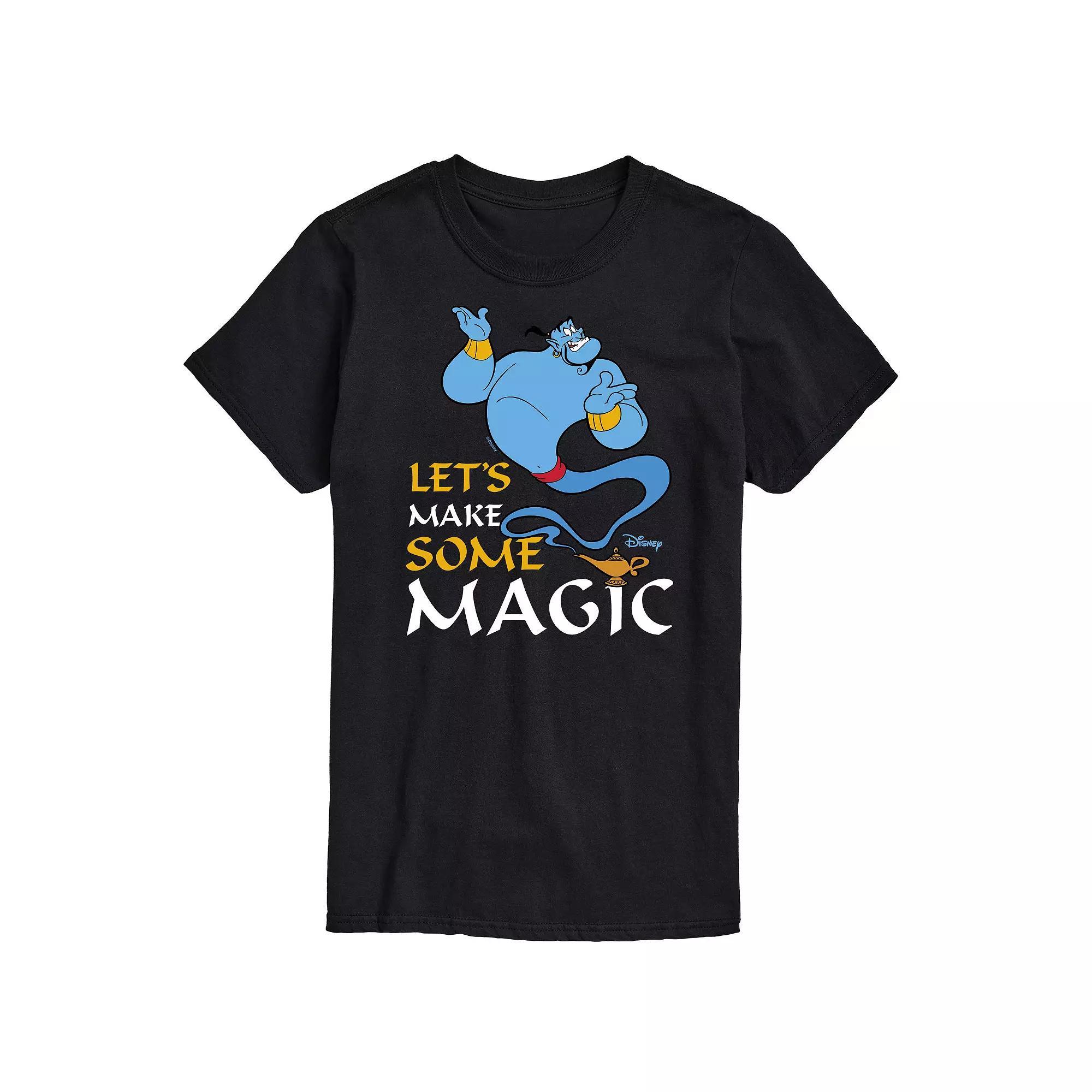 Disney Princess Big & Tall Let's Make Magic Graphic Tee, Men's, Size: 3XL Tall, Blue Product Image