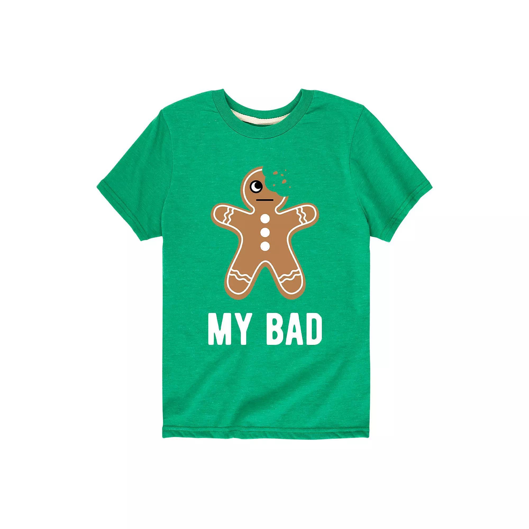 Boys 8-20 My Bad Gingerbread Man Graphic Tee, Boy's,  Product Image