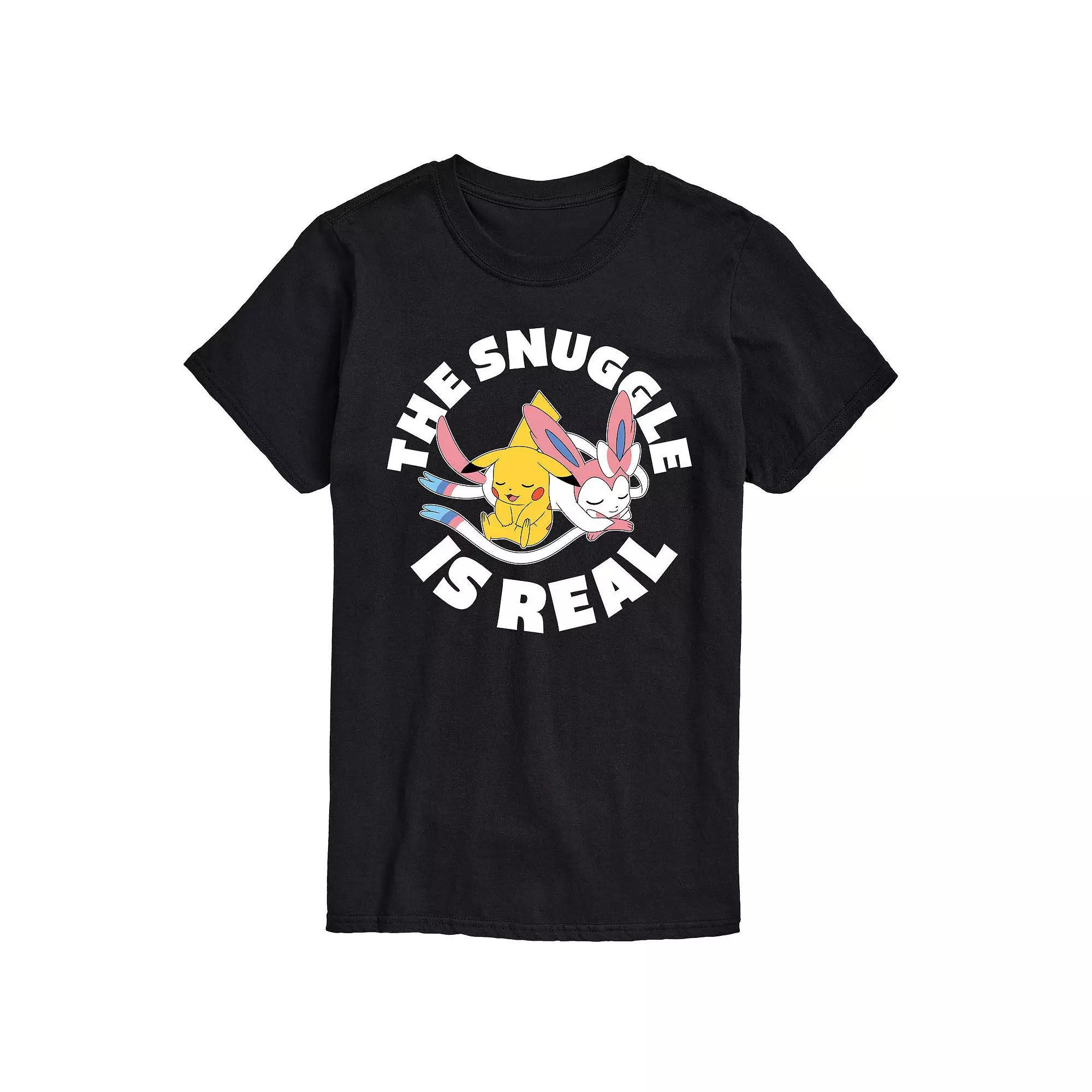 Big & Tall Pokémon The Snuggle Is Real Graphic Tee, Men's,  Product Image