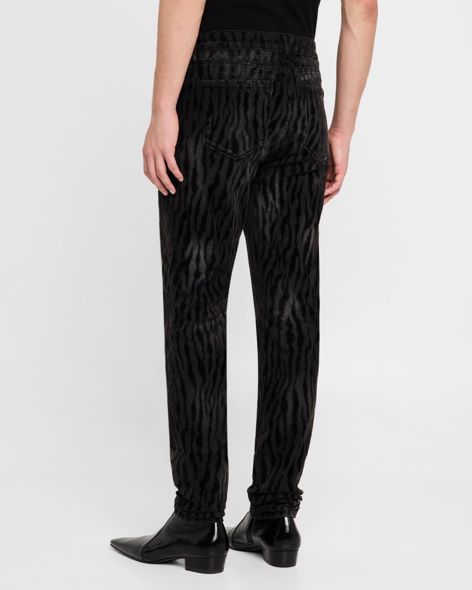 Men's Greyson Tiger Skinny Jeans Product Image