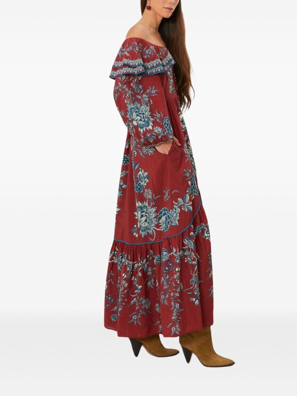 off-shoulder maxi dress Product Image