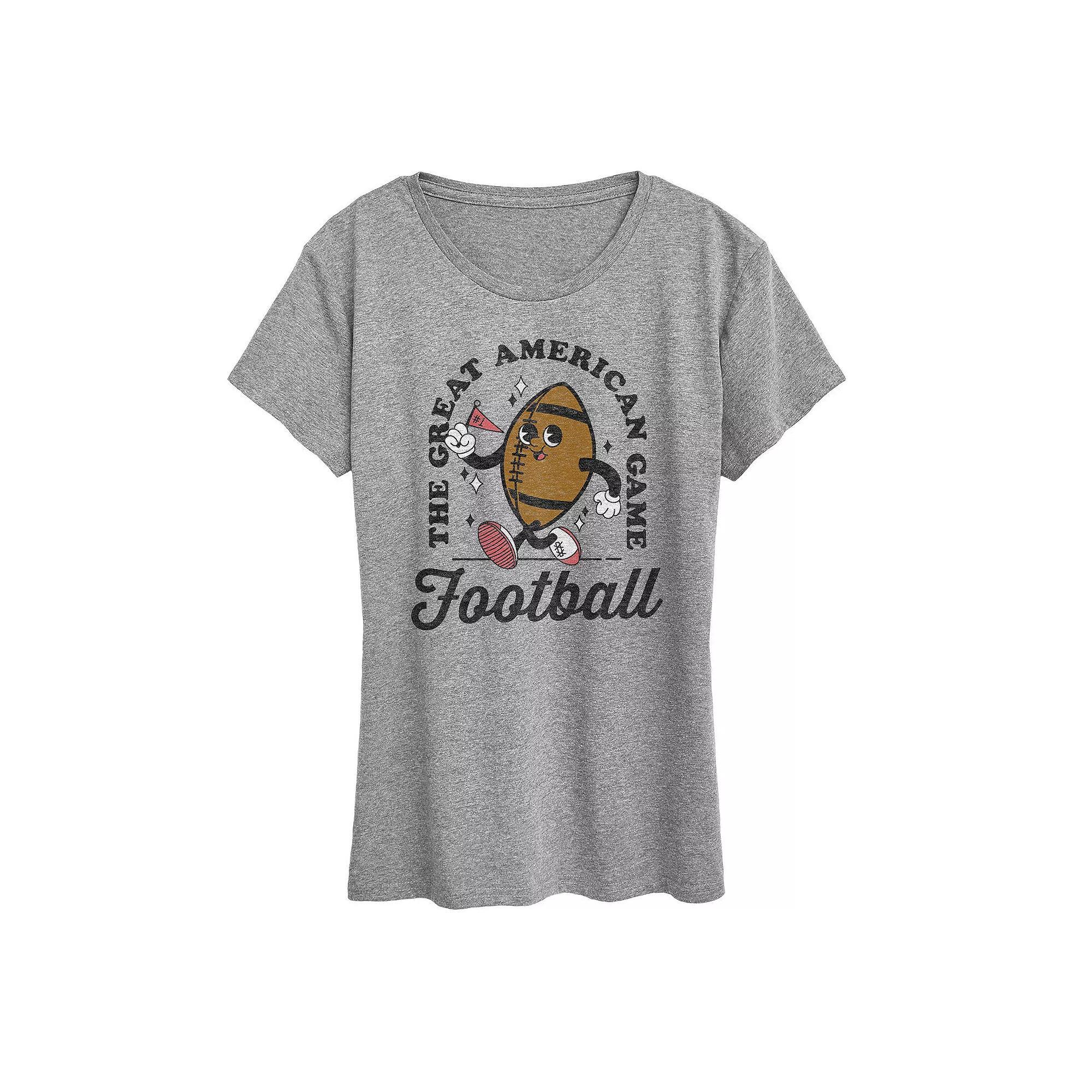 Disney's Mickey Mouse Women's Nature Fill Graphic Tee, Size: XL, Grey Gray Product Image