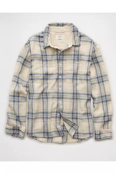 AE Textured Flannel Shirt Men's Product Image
