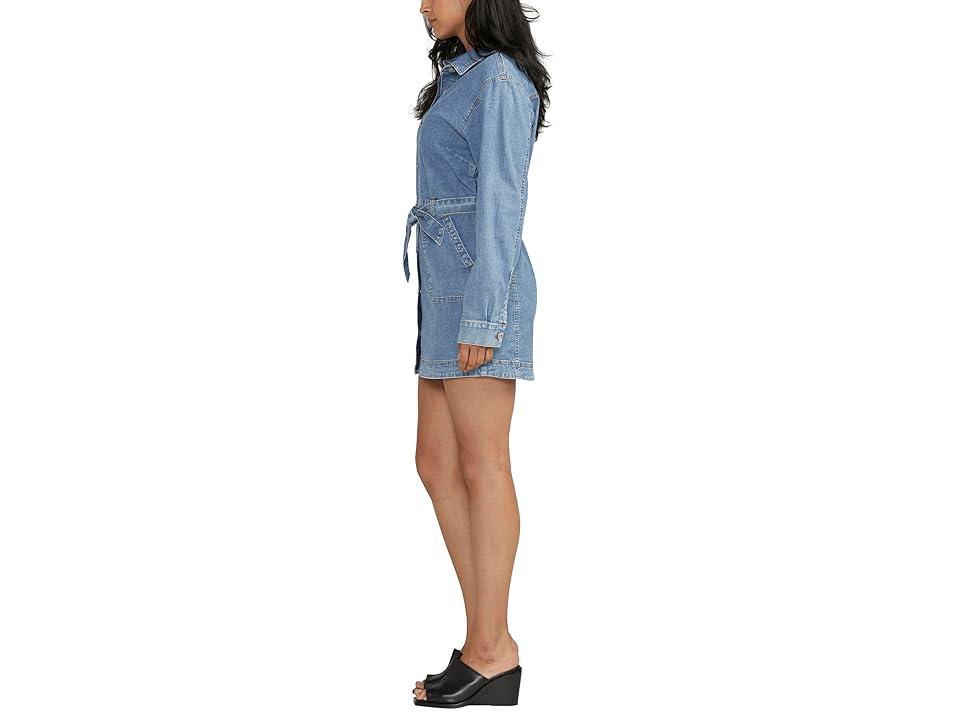 Jag Jeans Safari Denim Dress (Santorini ) Women's Dress Product Image