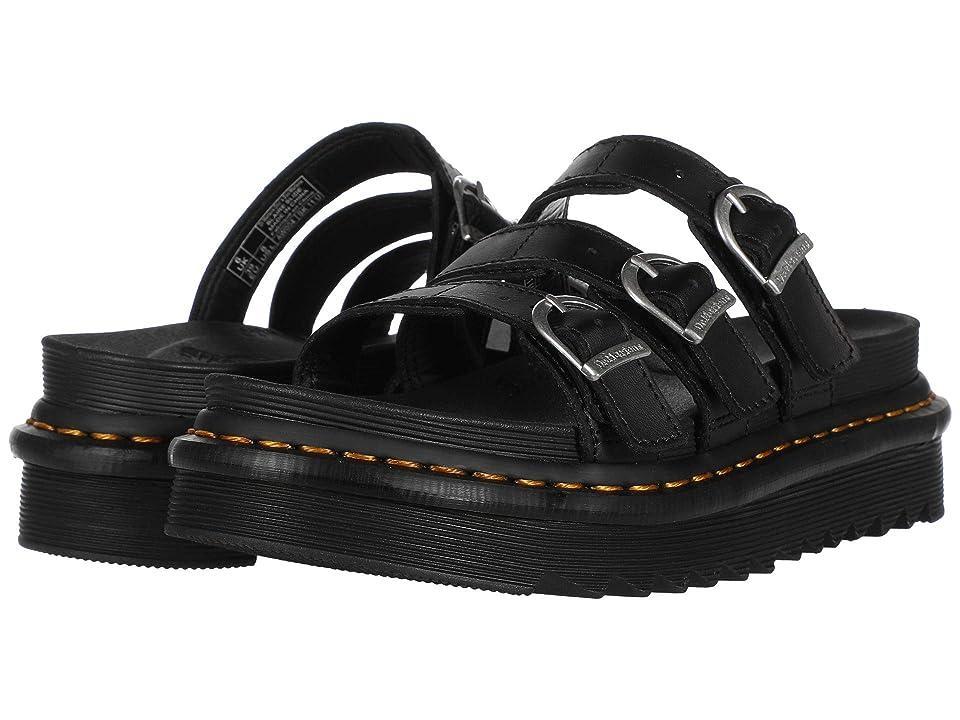 Blaire Leather Slide Sandals Product Image