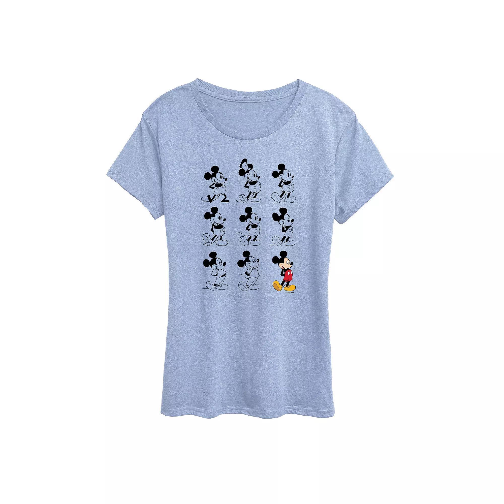 Disney's Mickey Mouse Women's Evolution Graphic Tee,  Product Image