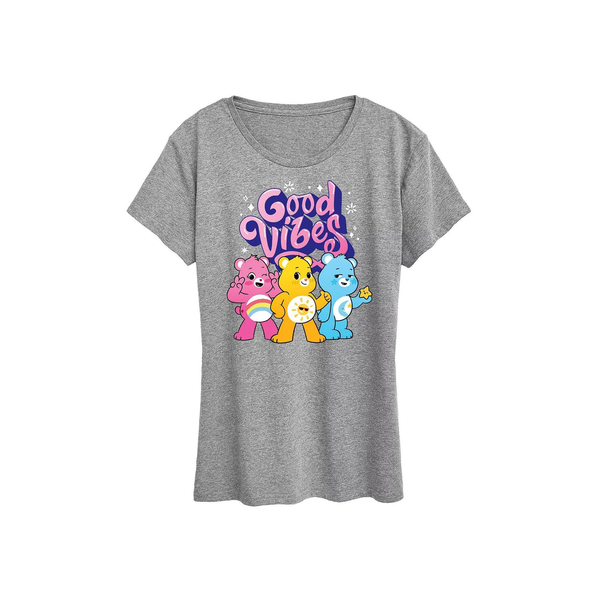 Women's Care Bears Vibes Graphic Tee, Girl's,  Product Image