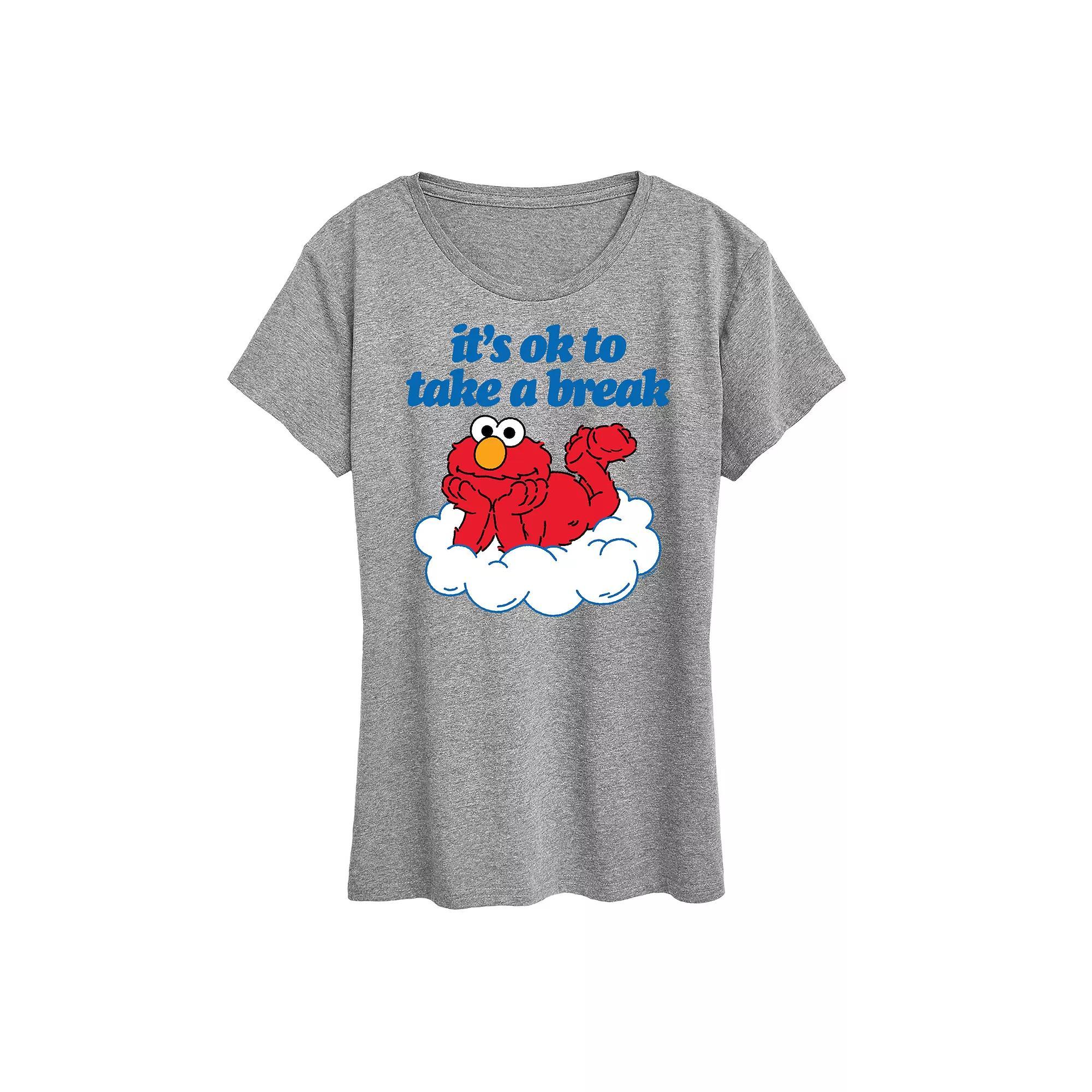 Women's Sesame Street Ok To Take A Break Graphic Tee,  Product Image
