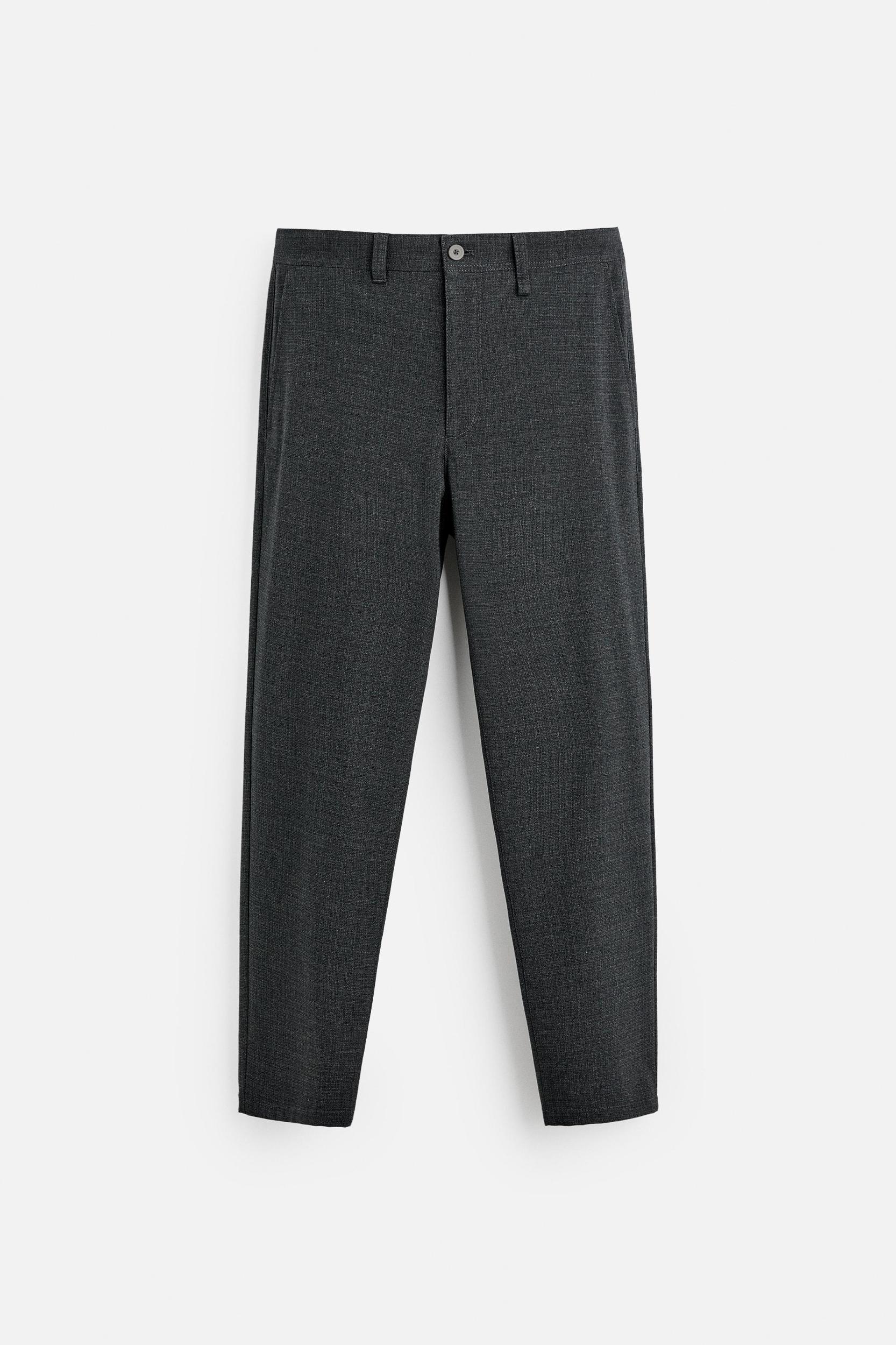 TEXTURED STRETCH PANTS Product Image