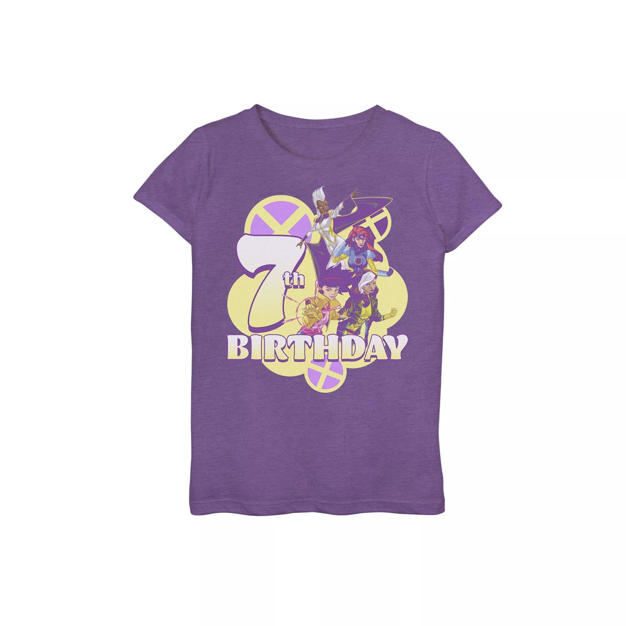 Girls 7-16 Marvel X-Women 7th Birthday Graphic Tee, Girl's,  Product Image