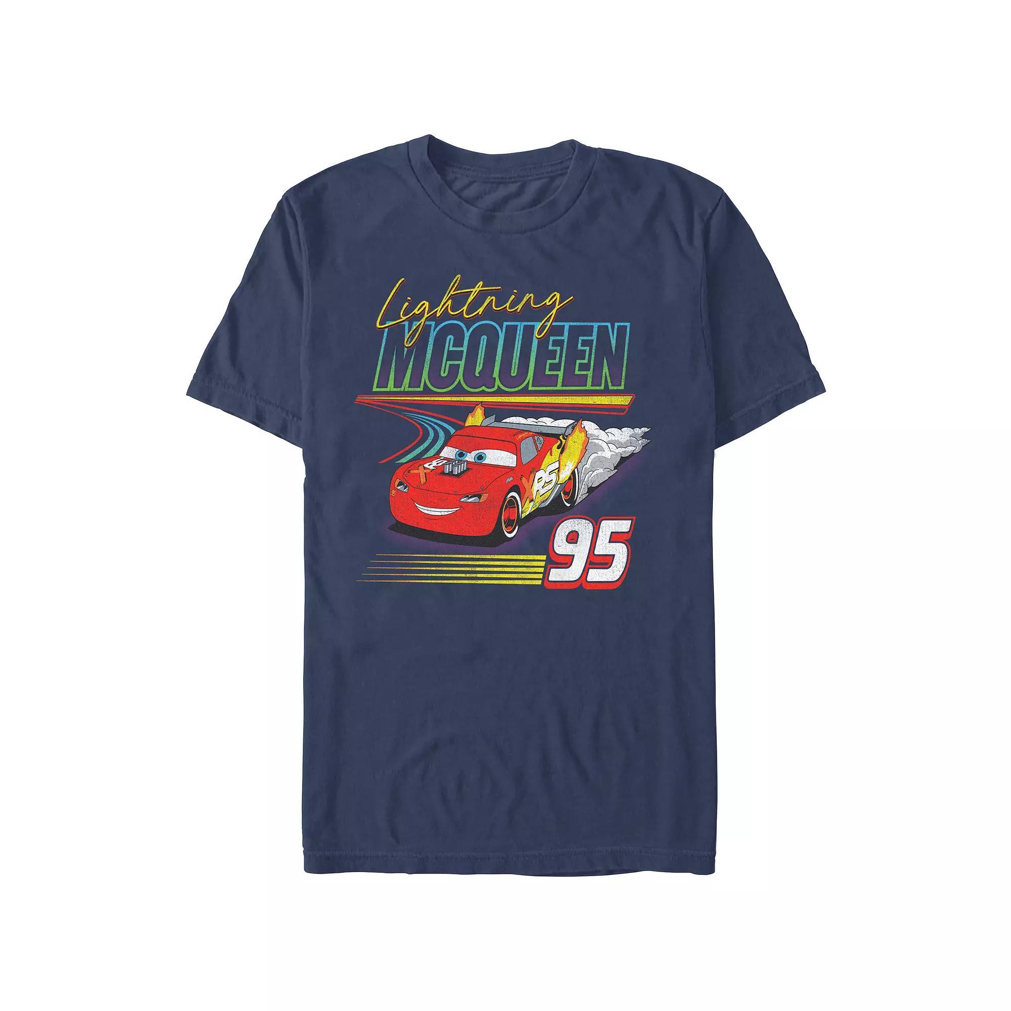 Men's Comfort Colors® Disney / Pixar's Cars Lightning McQueen 95 Graphic Tee,  Product Image