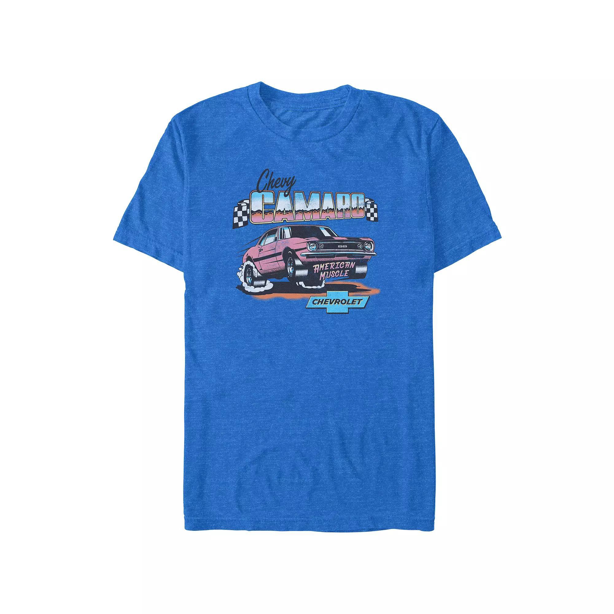 Big & Tall Chevy Camaro American Muscle Graphic Tee, Men's,  Product Image