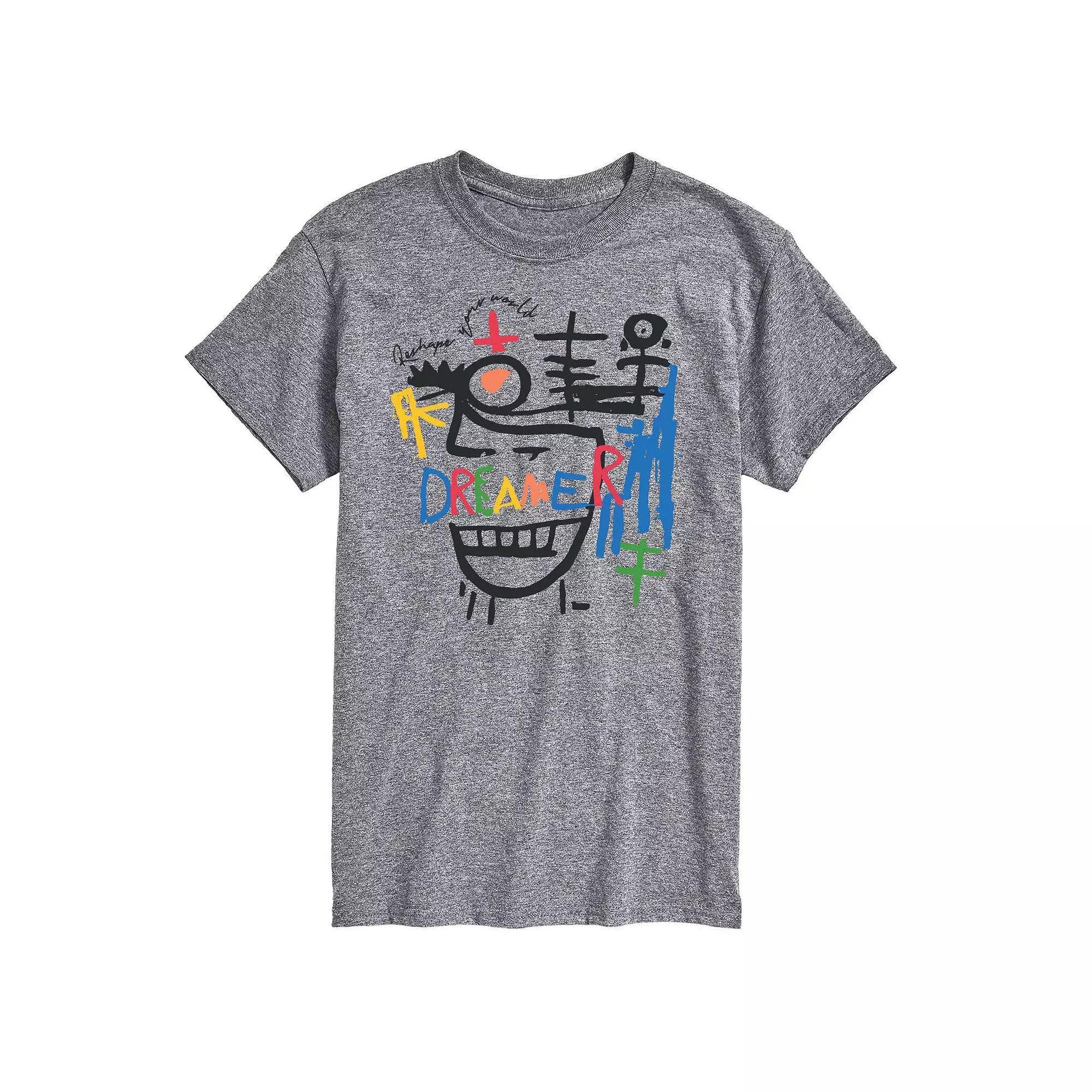 Men's Dreamer Tee, Size: Small, Gray Product Image