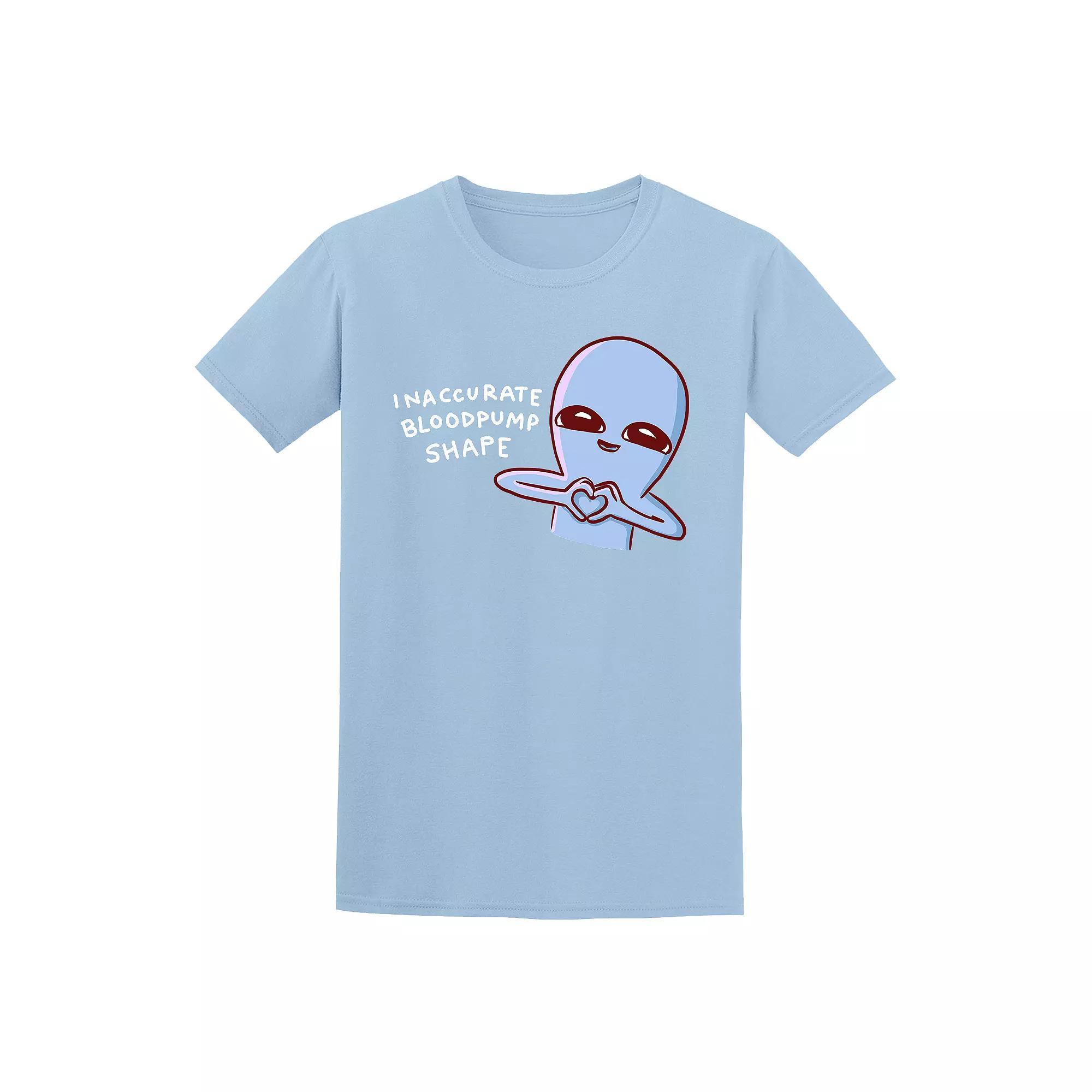 Men's COLAB89 by Threadless Strange Planet Tee, Size: Medium, Light Blue Product Image