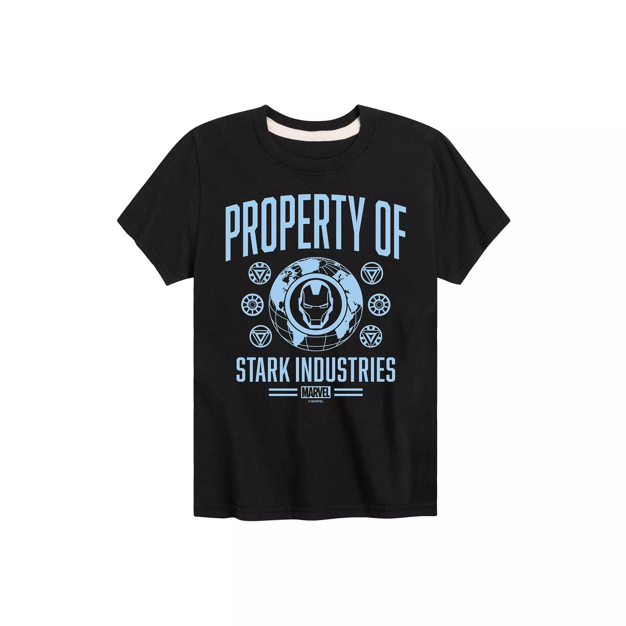 Boys 8-20 Marvel Iron Man Property Of Stark Industries, Boy's,  Product Image
