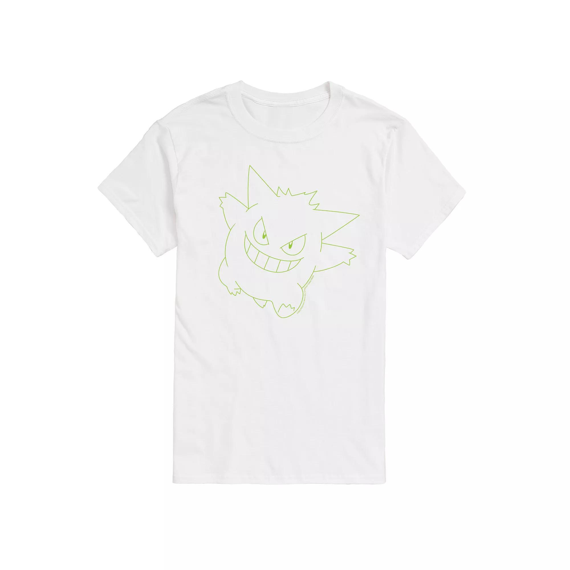 Men's Pokemon GenGar Big Face Tee,  Product Image