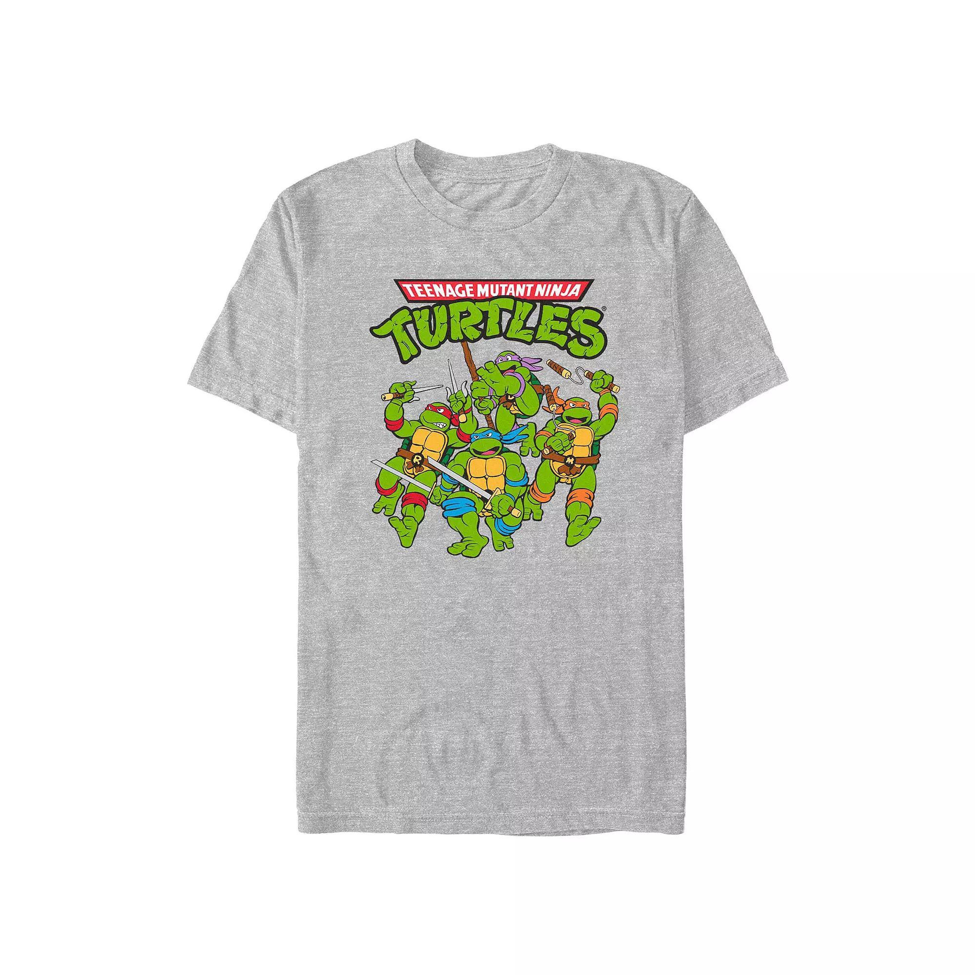 Men's Teenage Mutant Ninja Turtles Power Poster Graphic Tee,  Product Image