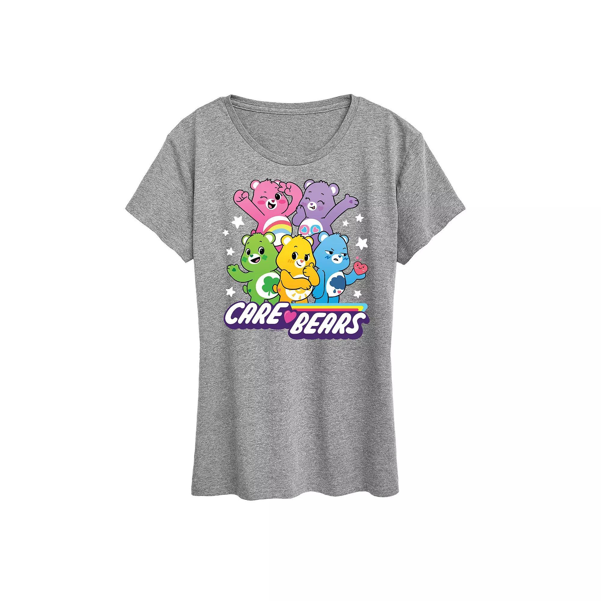 Women's Care Bears Main Group Graphic Tee, Girl's,  Product Image