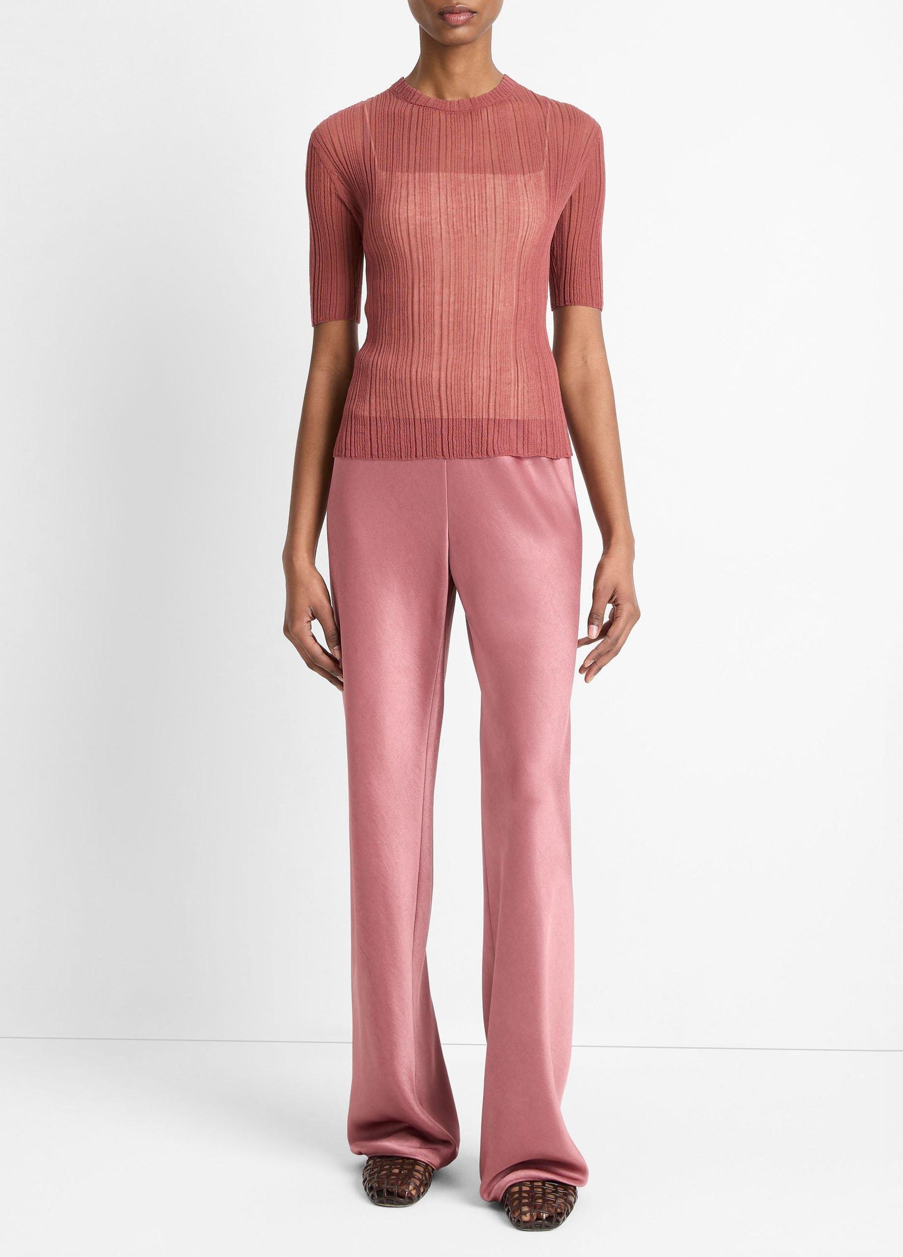 Italian Cotton-Blend Double-Layer Top Product Image