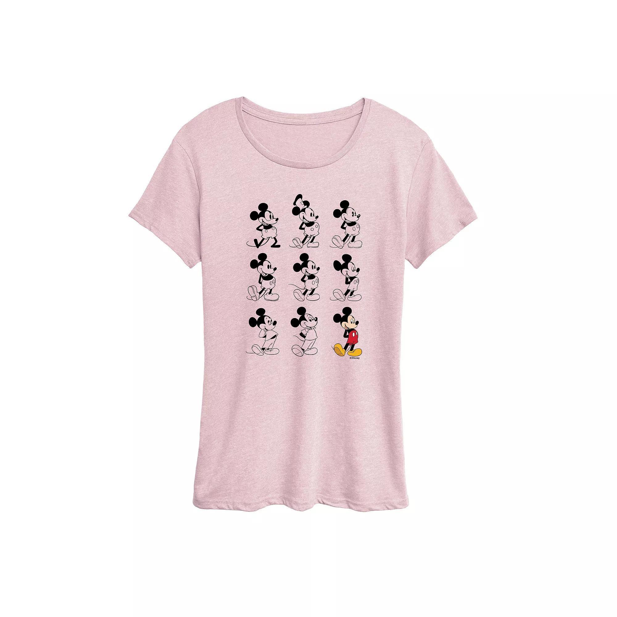 Disney's Mickey Mouse Women's Evolution Graphic Tee,  Product Image