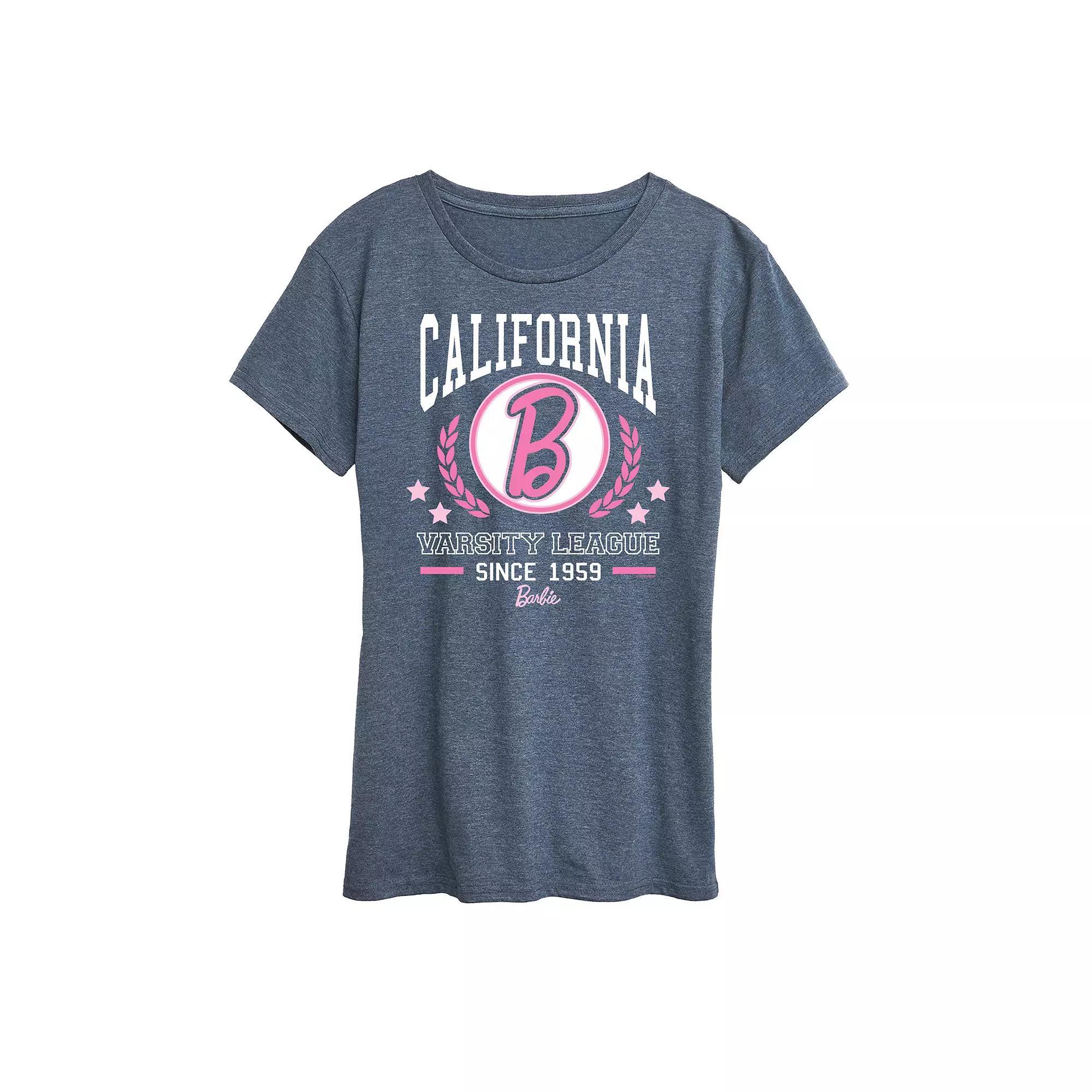 Women's Barbie® Varsity League Graphic Tee,  Product Image
