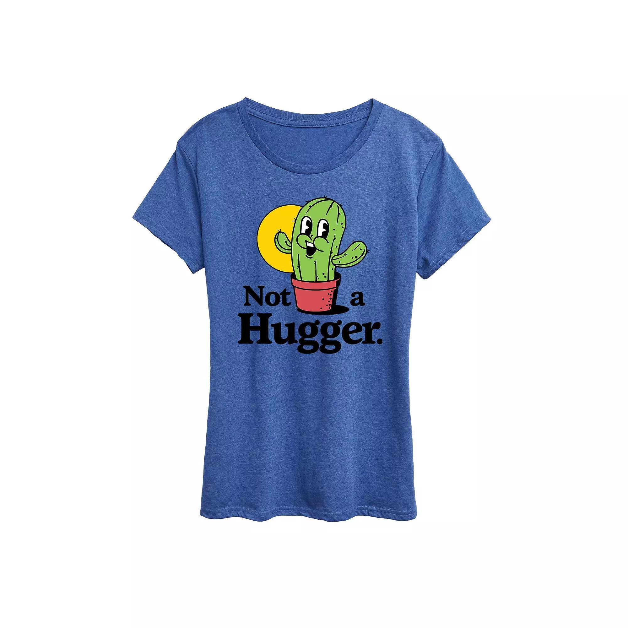 Women's Not A Hugger Graphic Tee, Girl's,  Product Image