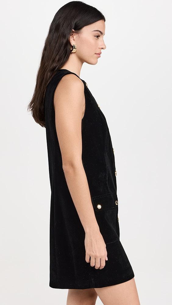 English Factory Velvet Mini Dress | Shopbop Product Image