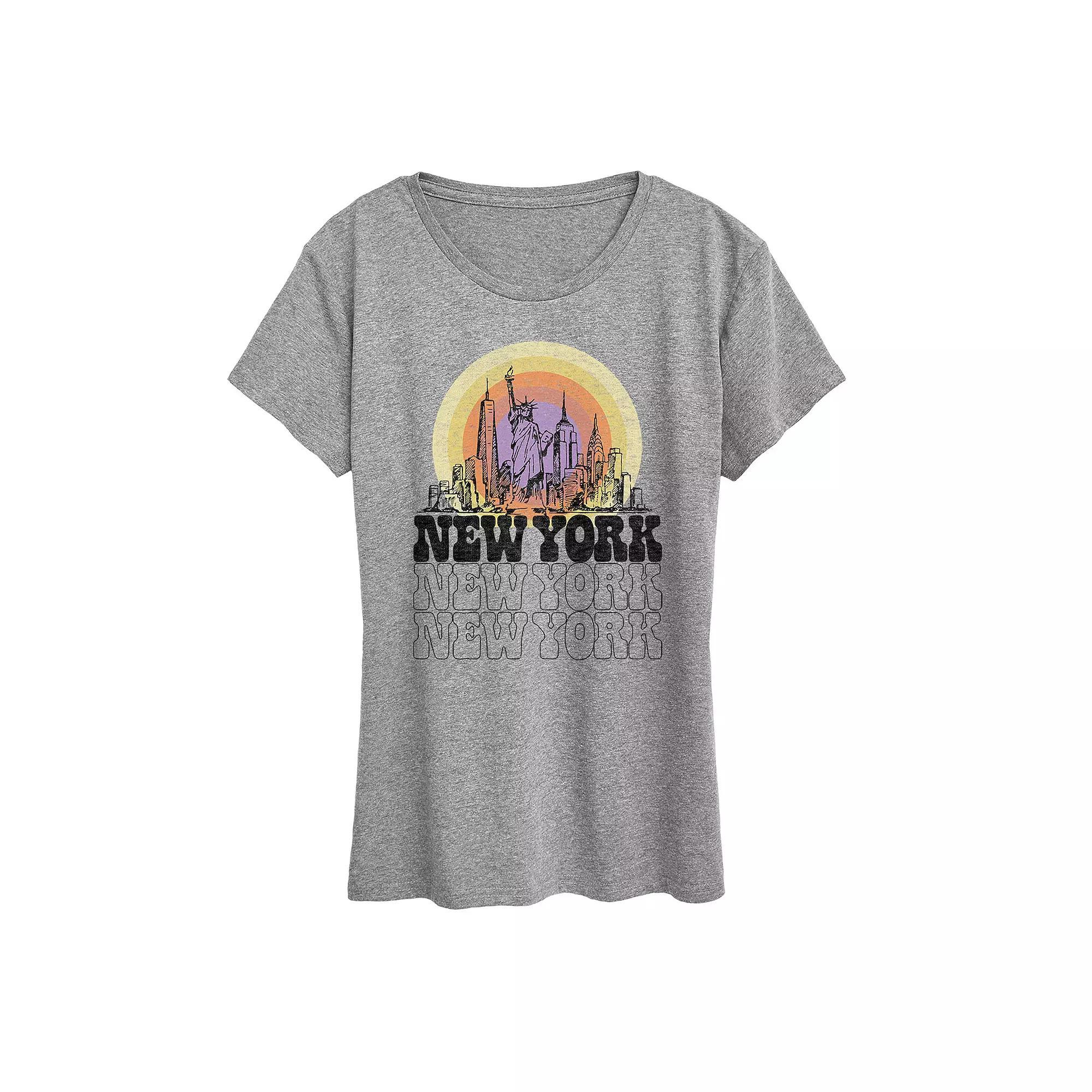 Women's New York Vintage Graphic Tee,  Product Image