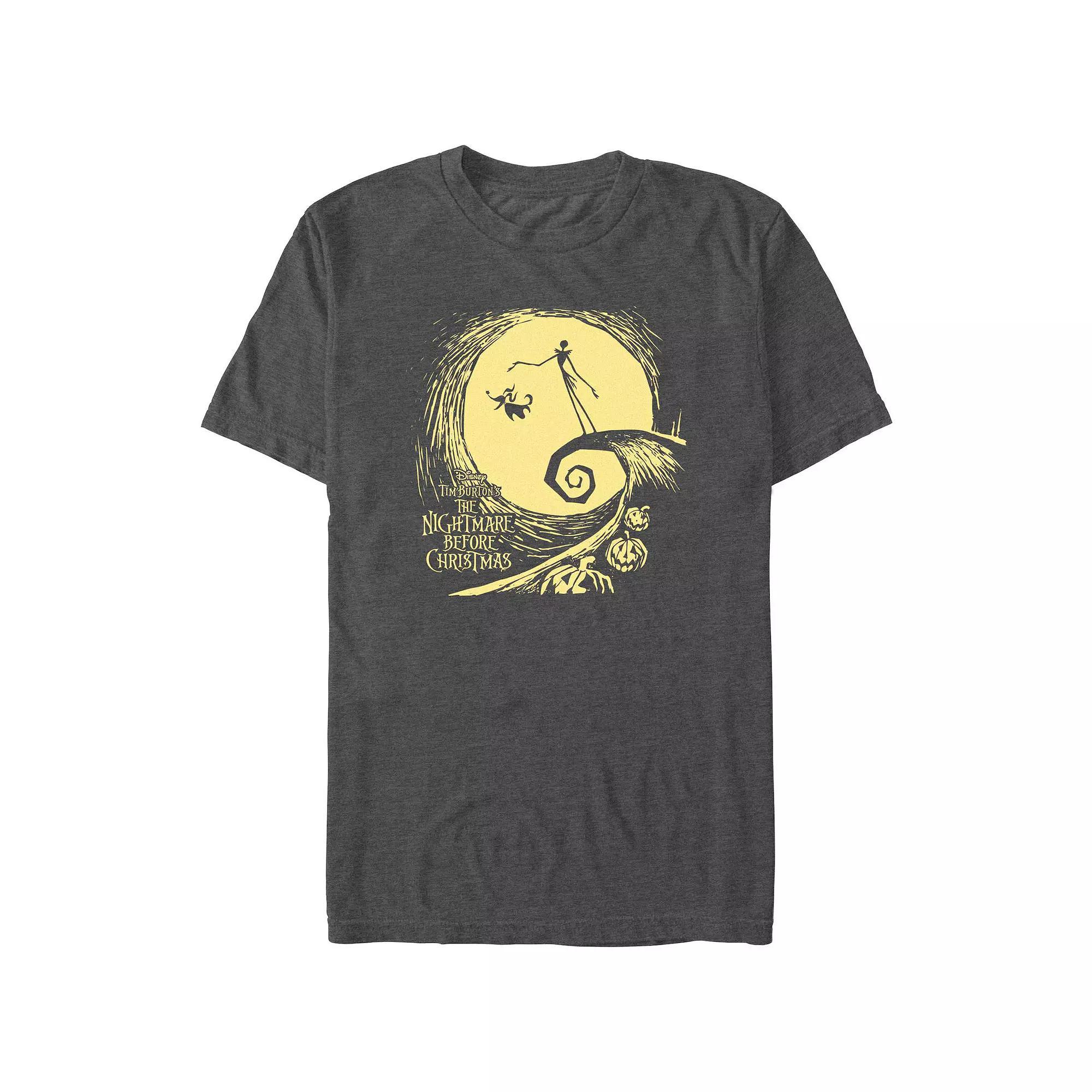 Disney's The Nightmare Before Christmas Believe Big & Tall Graphic Tee, Men's,  Product Image