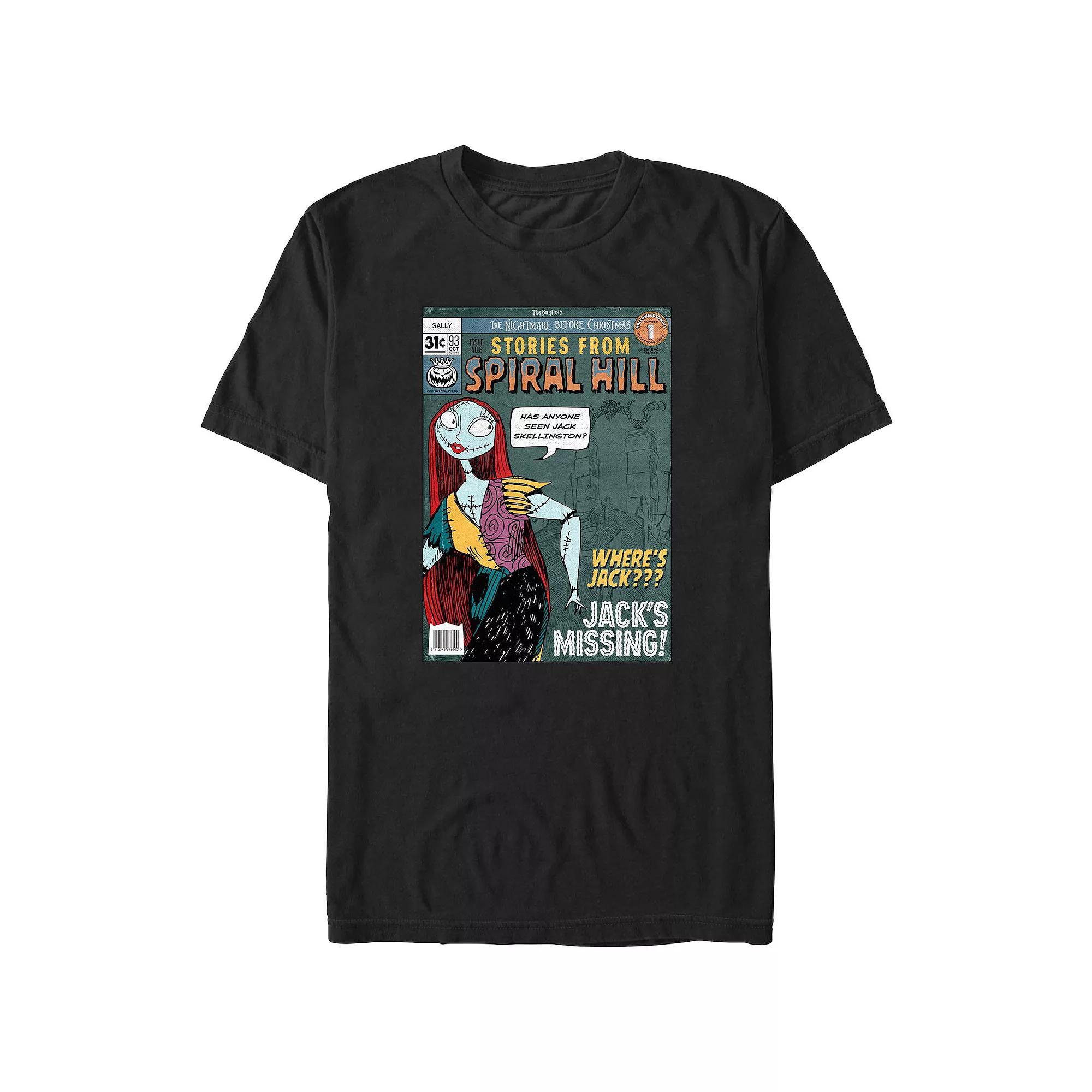 Disney's The Nightmare Before Christmas Stories From Spiral Hill Men's Graphic Tee,  Product Image