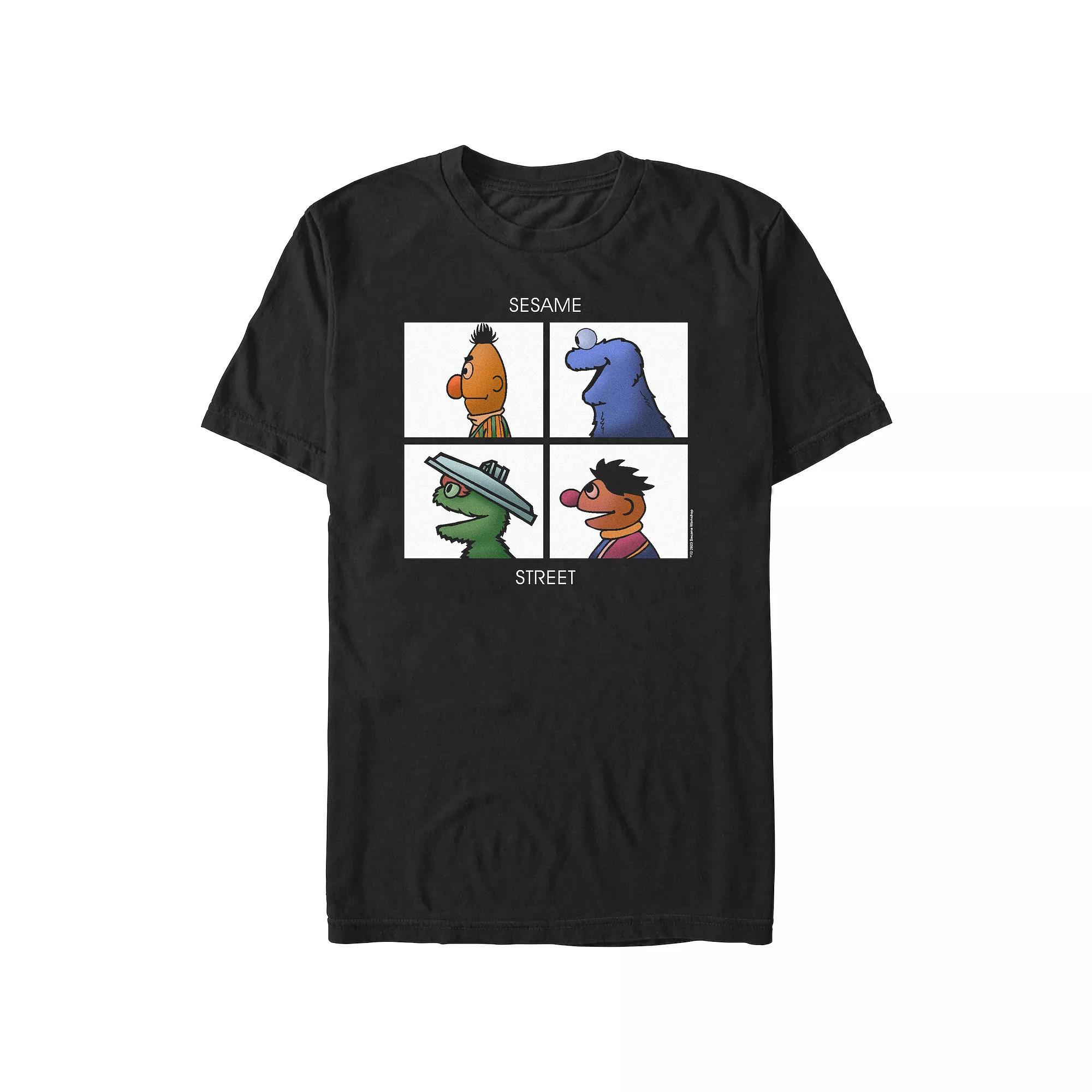 Men's Sesame Street Profile Portraits Graphic Tee,  Product Image