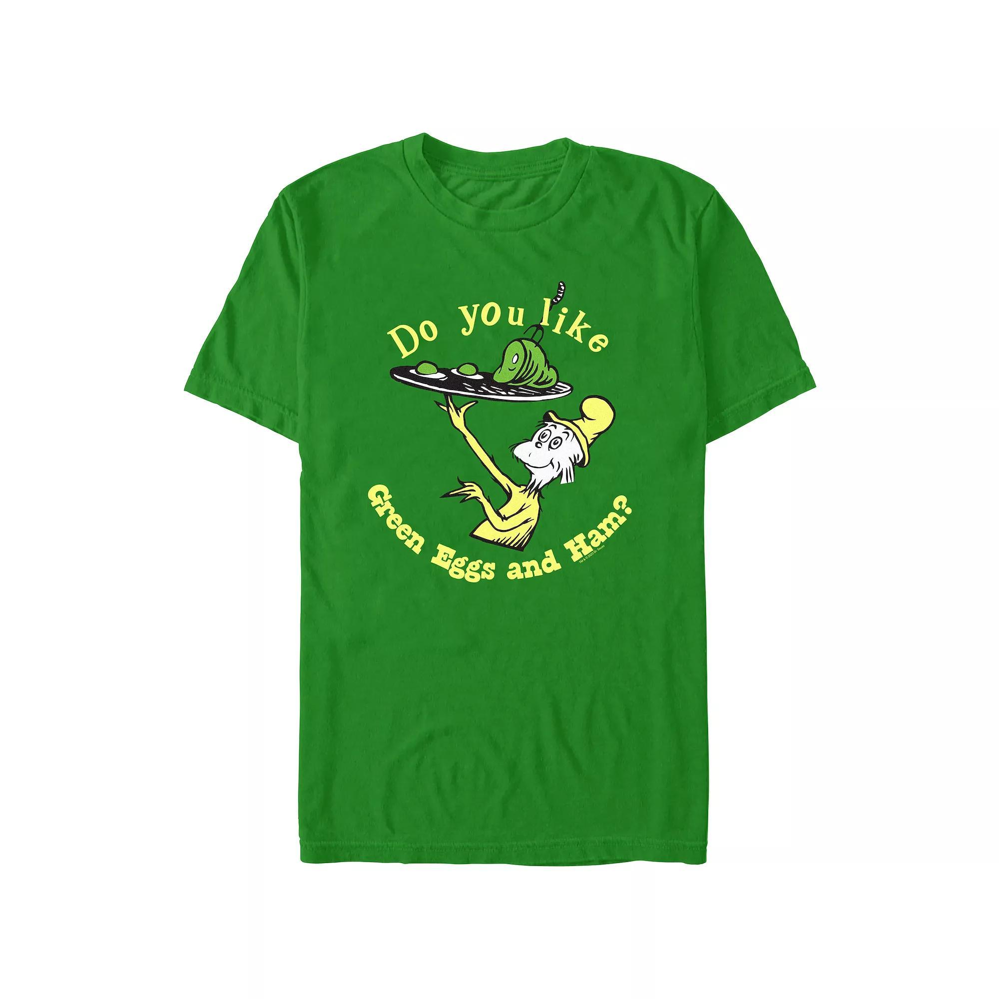 Men's Dr. Seuss Do You Like Green Eggs And Ham? Graphic Tee,  Product Image
