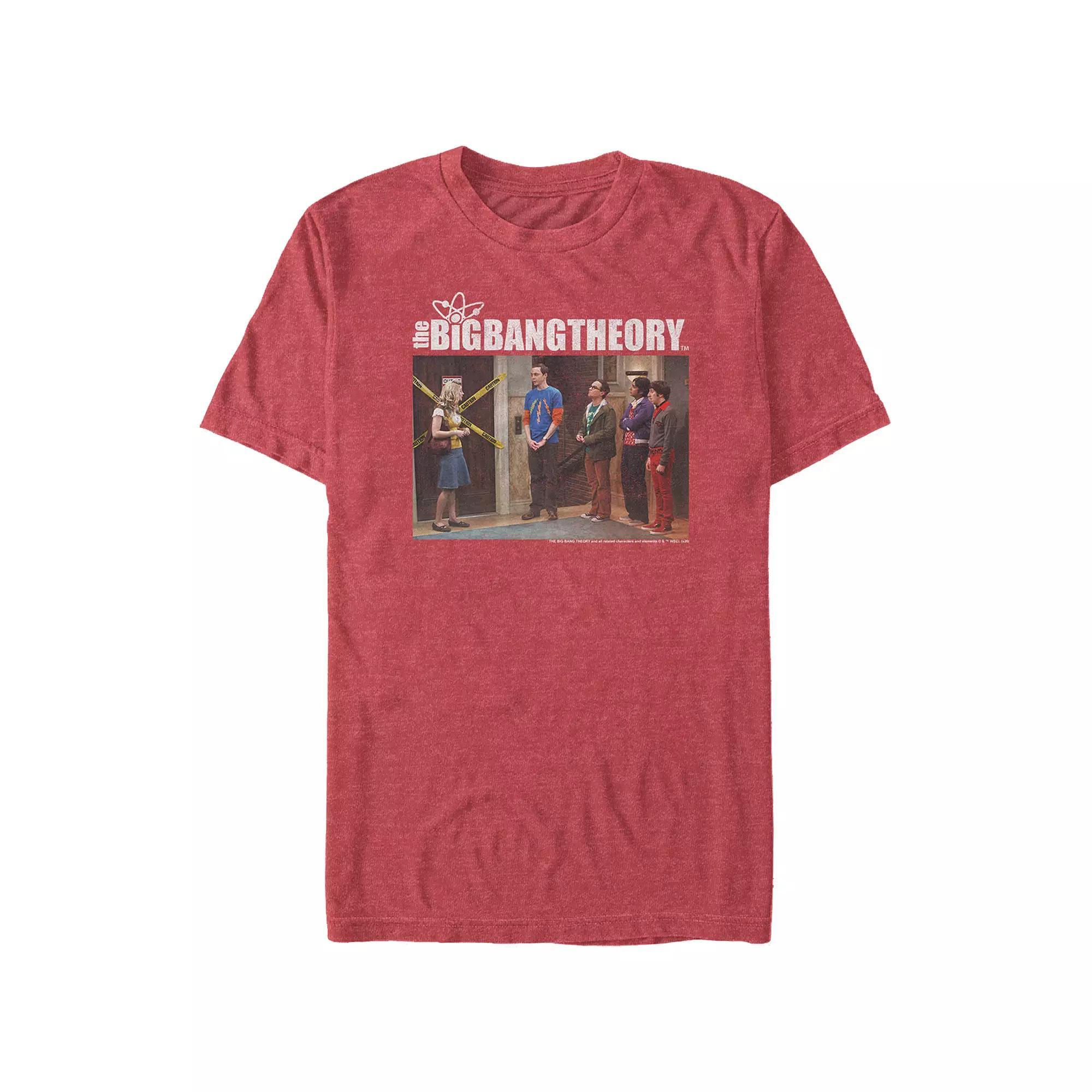 Big & Tall The Big Bang Theory Scene Graphic Tee, Men's,  Product Image