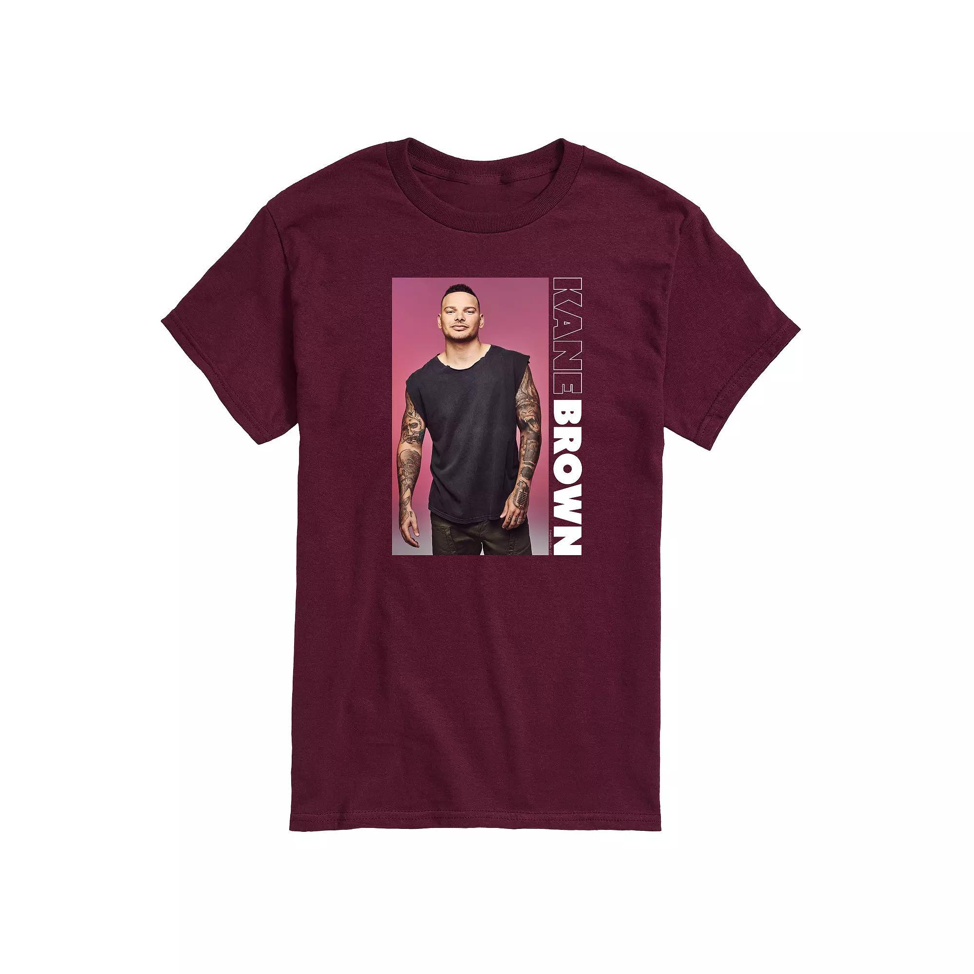 Men's Kane Brown Graphic Tee, Size: Medium, Red Product Image