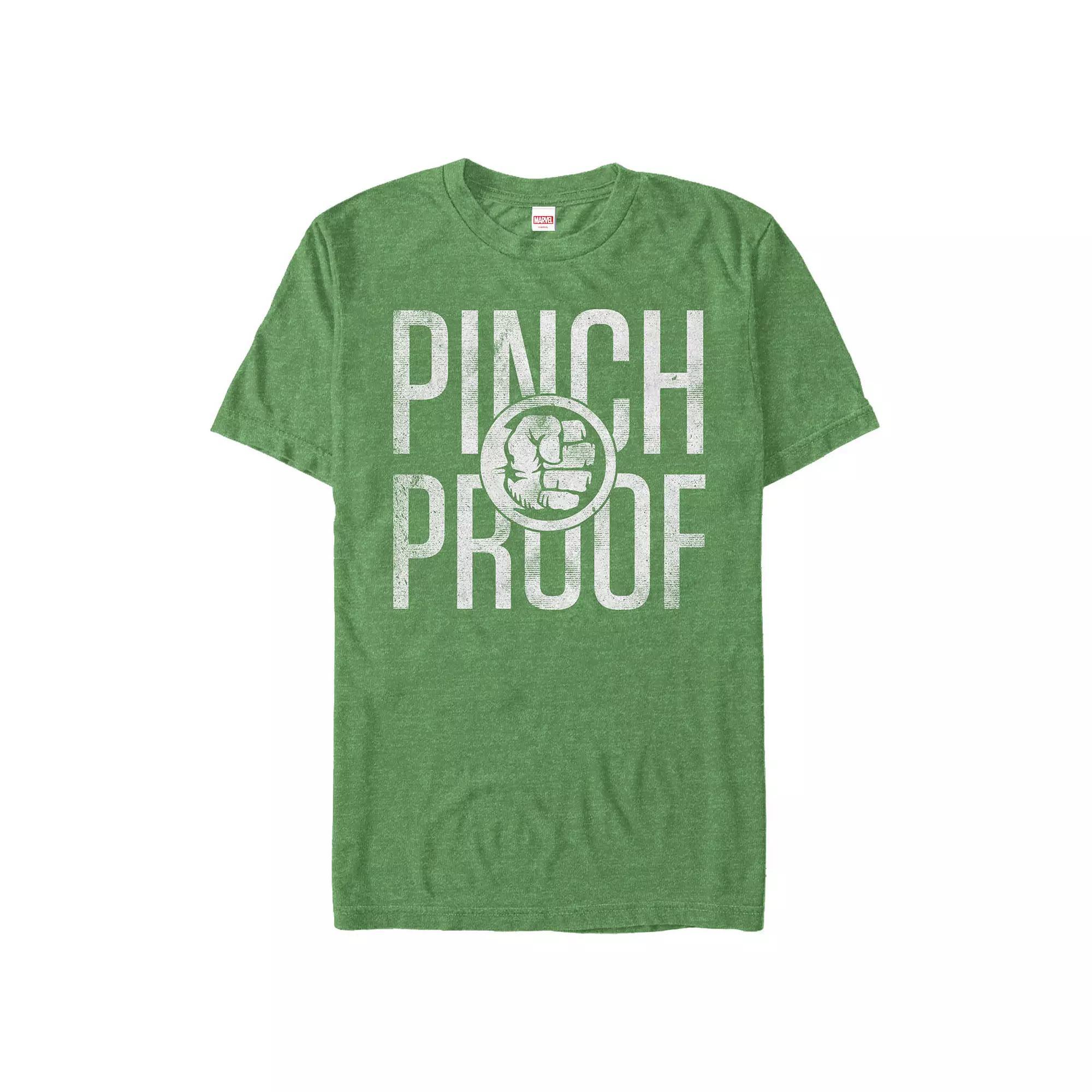Big & Tall Marvel The Hulk Pinch Proof Graphic Tee, Men's,  Product Image