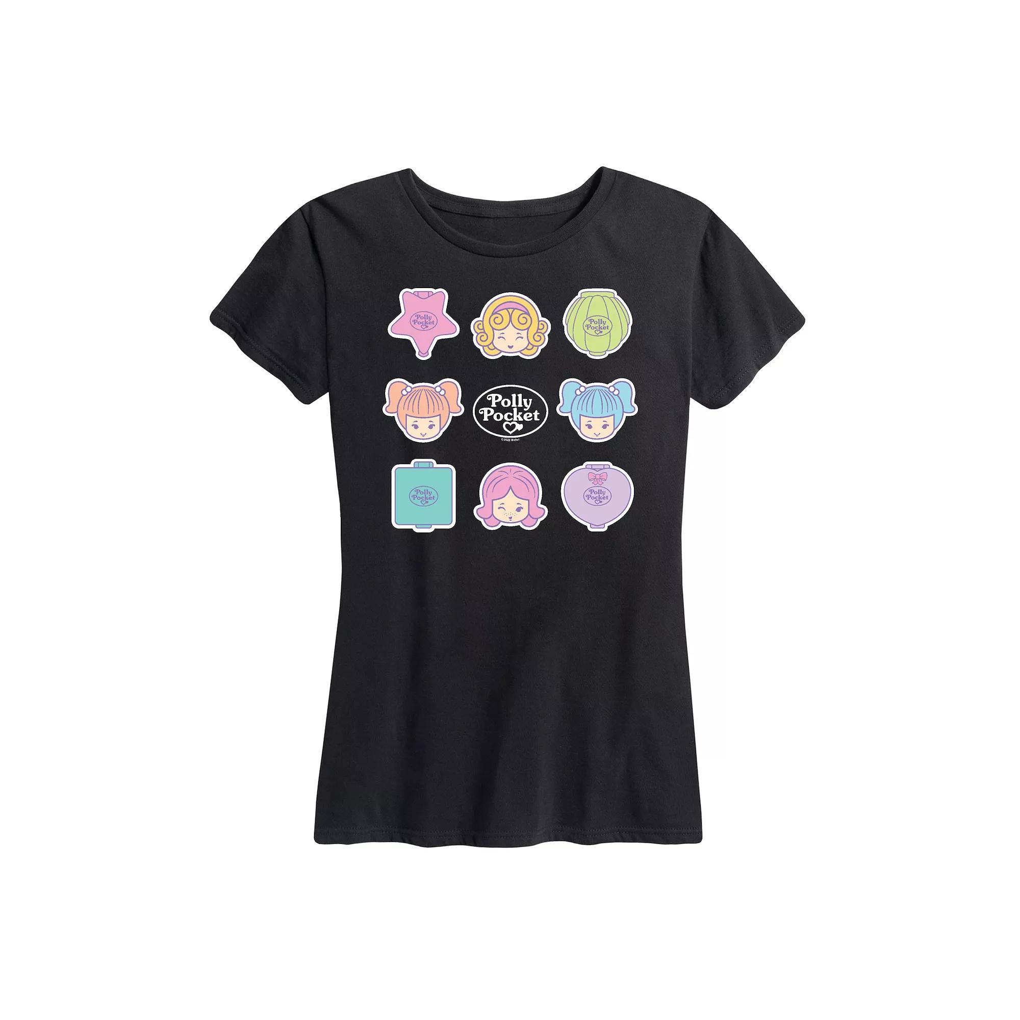 Women's Polly Pocket Grid Graphic Tee,  Product Image