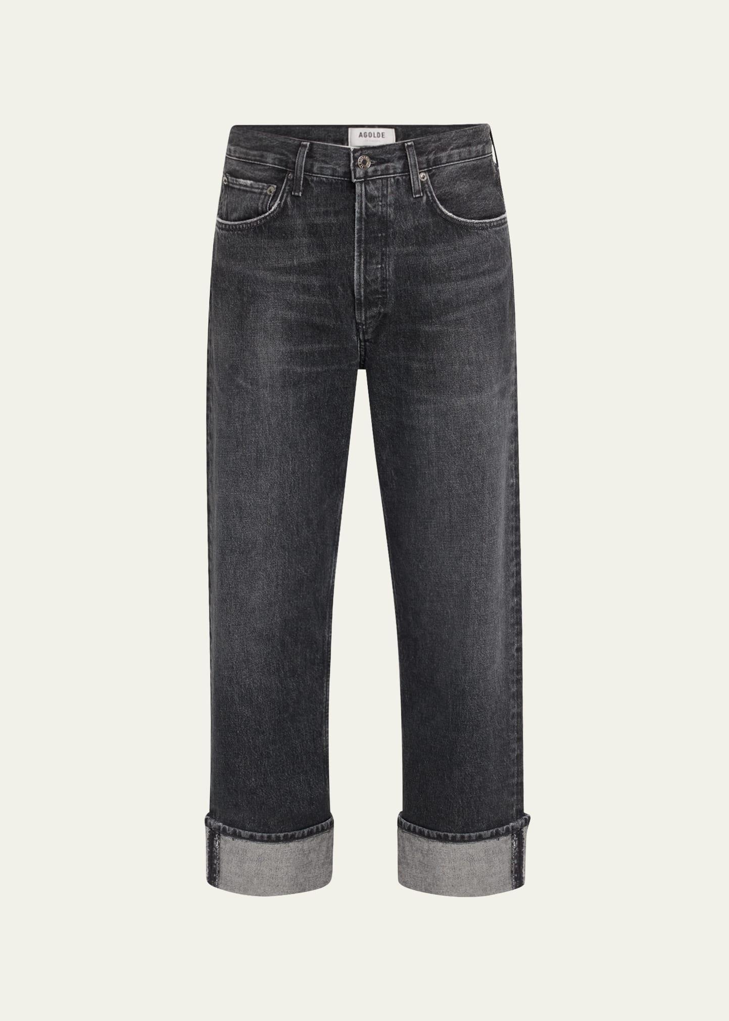 Womens Fran Straight-Leg Jeans Product Image