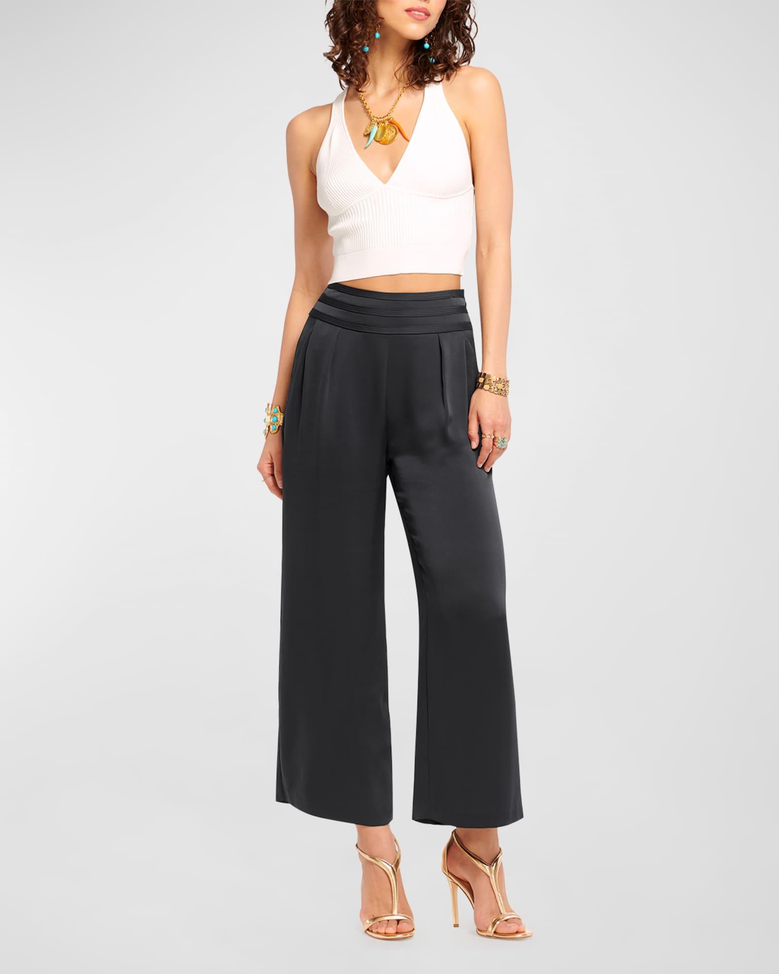 Joss Cropped Wide-Leg Pants Product Image