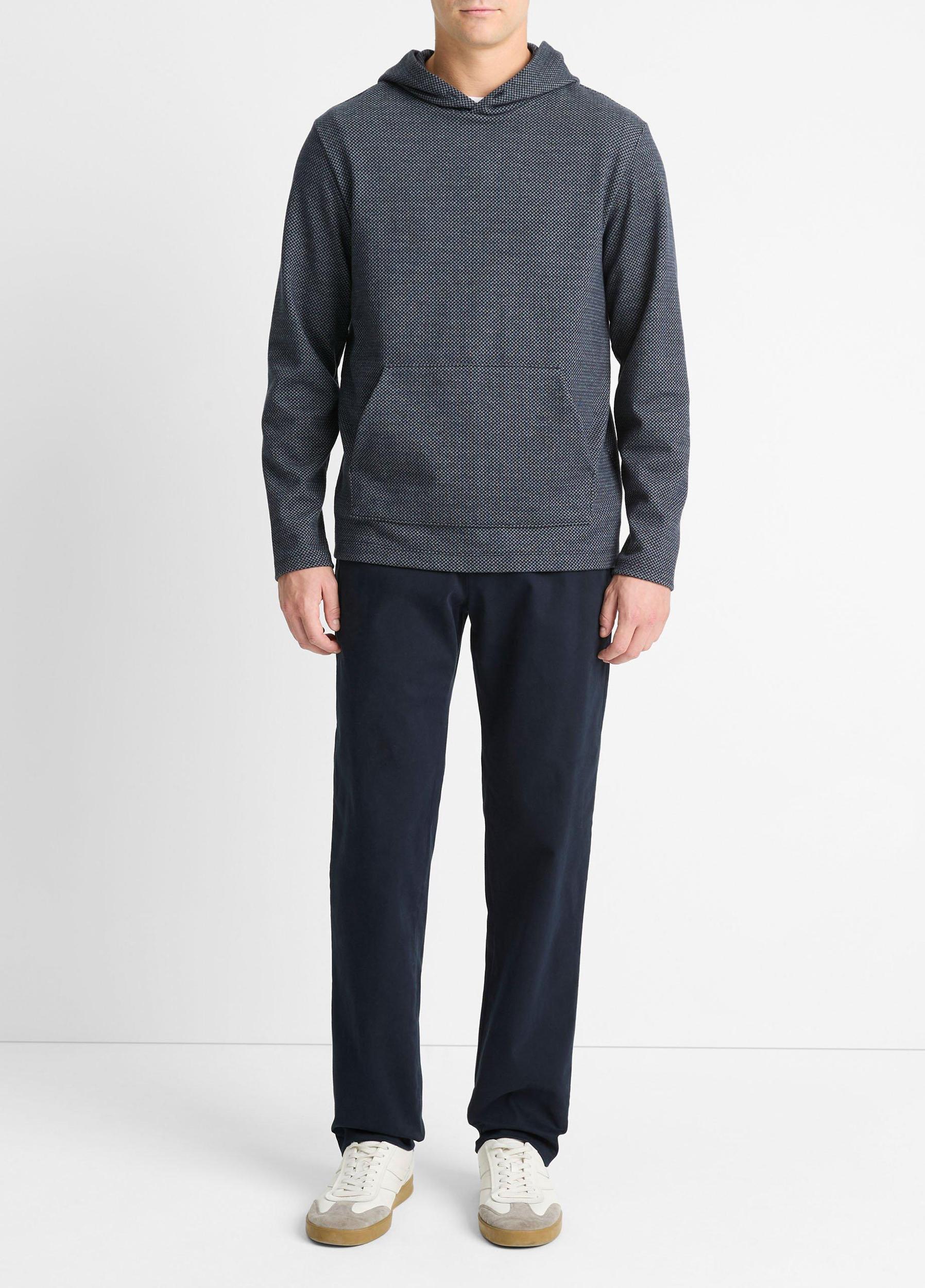 Crosshatch Birdseye Cotton-Blend Hoodie Product Image