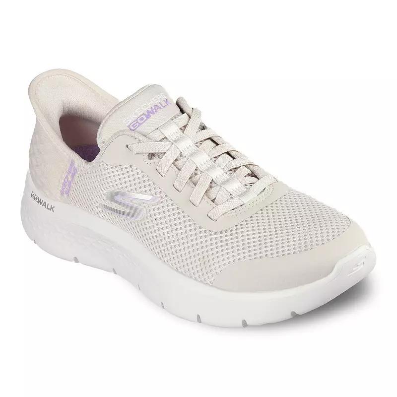 Skechers Hands Free Slip-ins® GO WALK Flex™ Grand Entry Women's Athletic Shoes, Size: 8, Off White Product Image