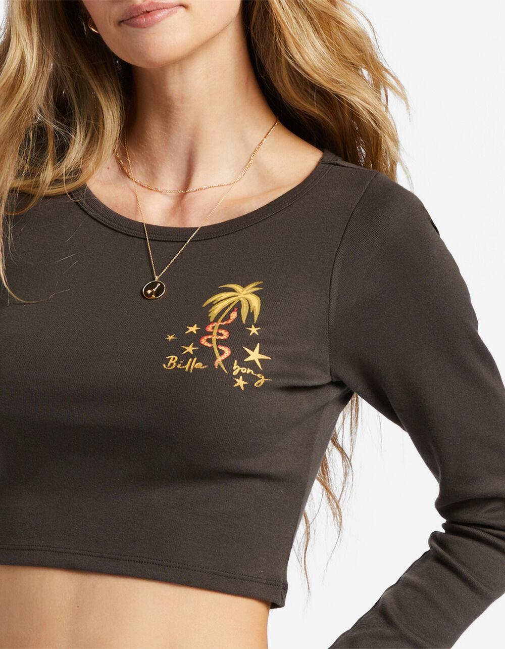 BILLABONG In The Tropics Womens Cropped Long Sleeve Tee Product Image