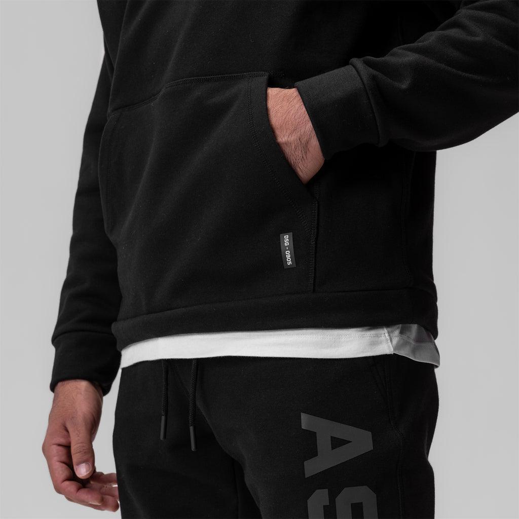 0905. Tech-Terry™ Weather-Ready Training Hoodie - Black "ASRV" Product Image