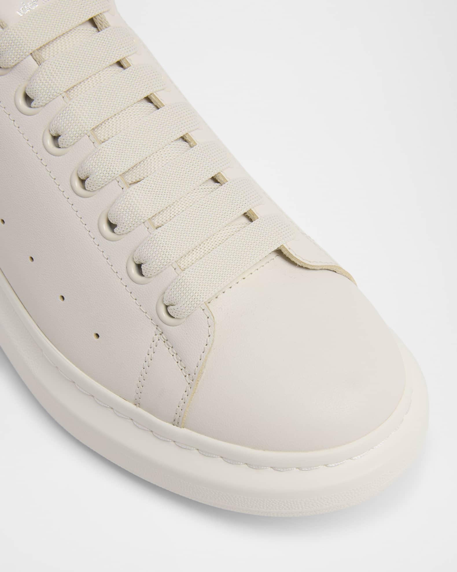 Men's Oversized Leather Low-Top Sneakers Product Image