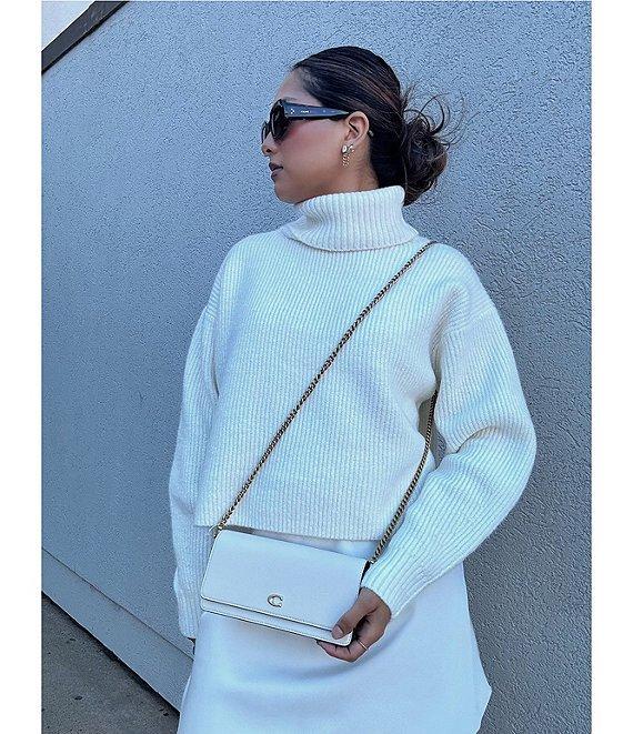 Gianni Bini Juliet Imitation Alpaca Turtleneck Long Sleeve Sweater Product Image